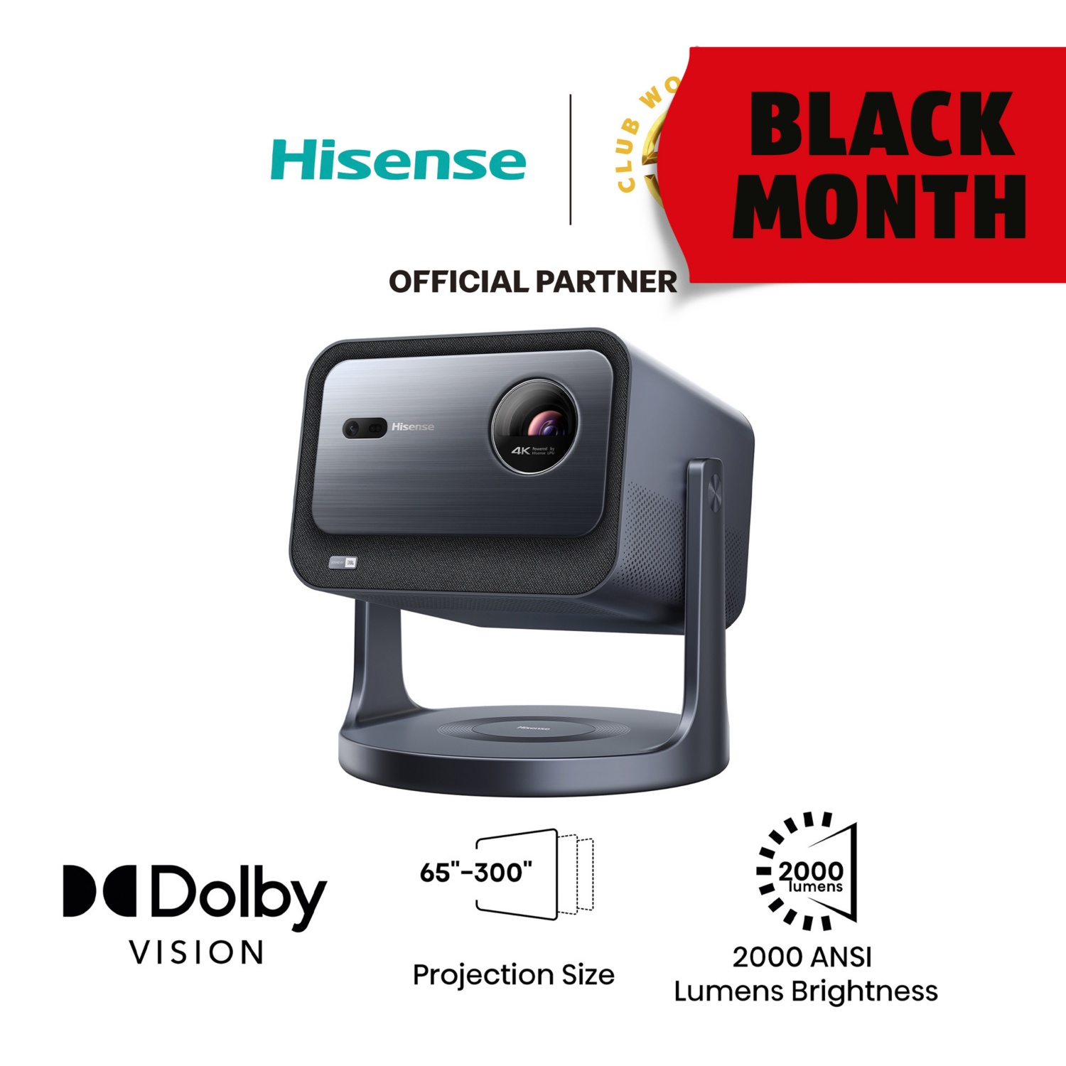 HISENSE Smart Laser Projektor C2