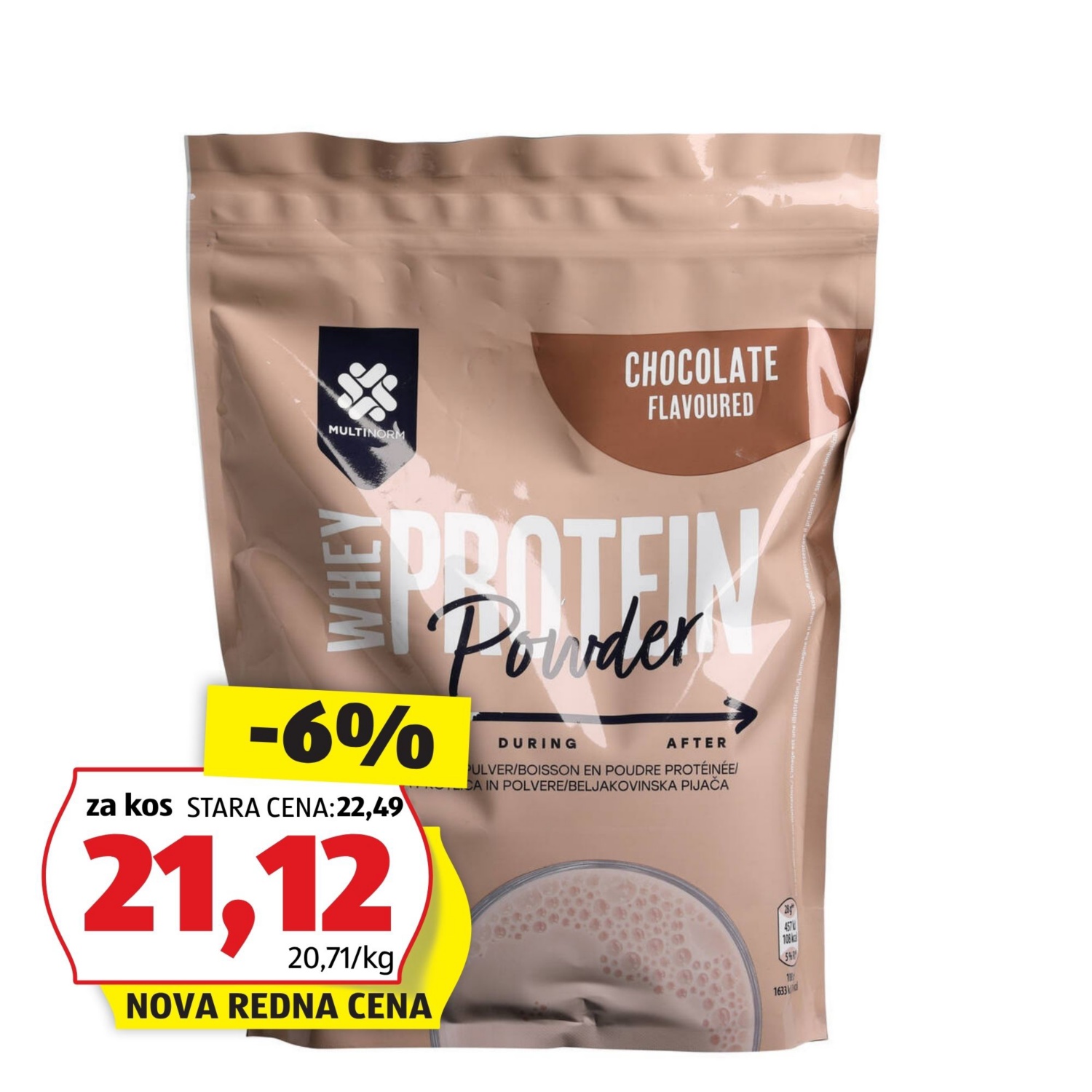 Sirotkine beljakovine, čokolada