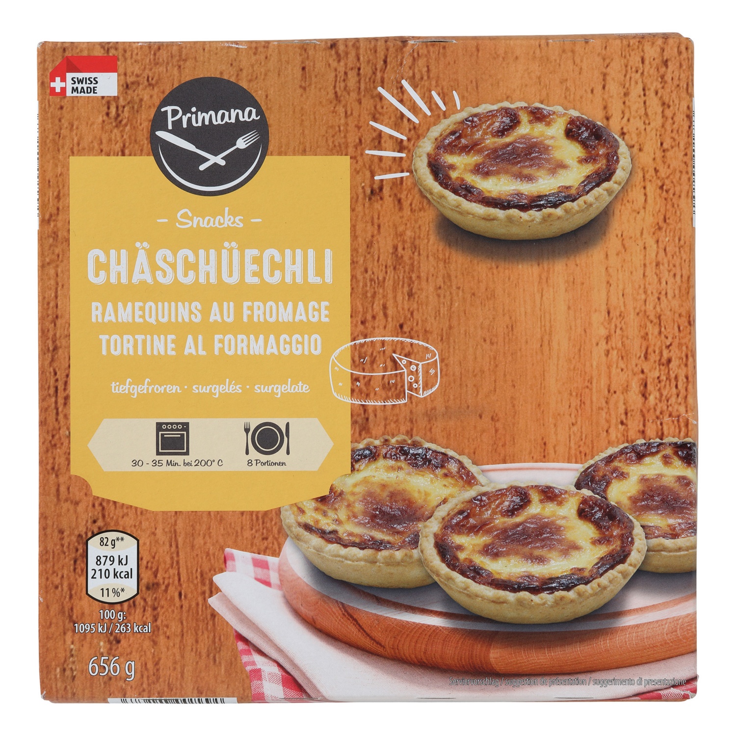 PRIMANA Chäs Chüechli