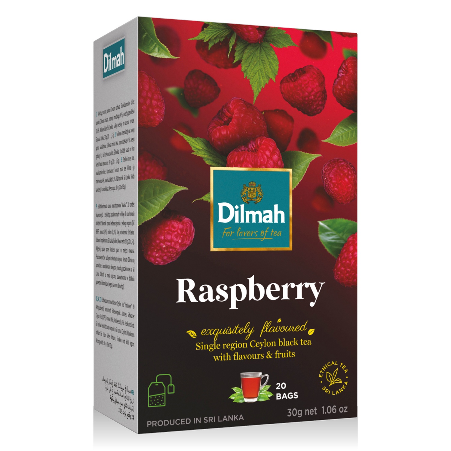 DILMAH Teaválogatás, málna, 30 g