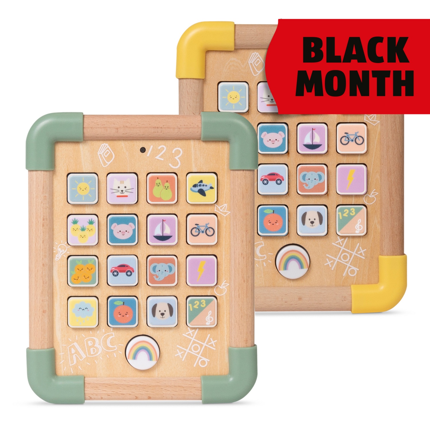 TOYLINO Holz Lern-Tablet