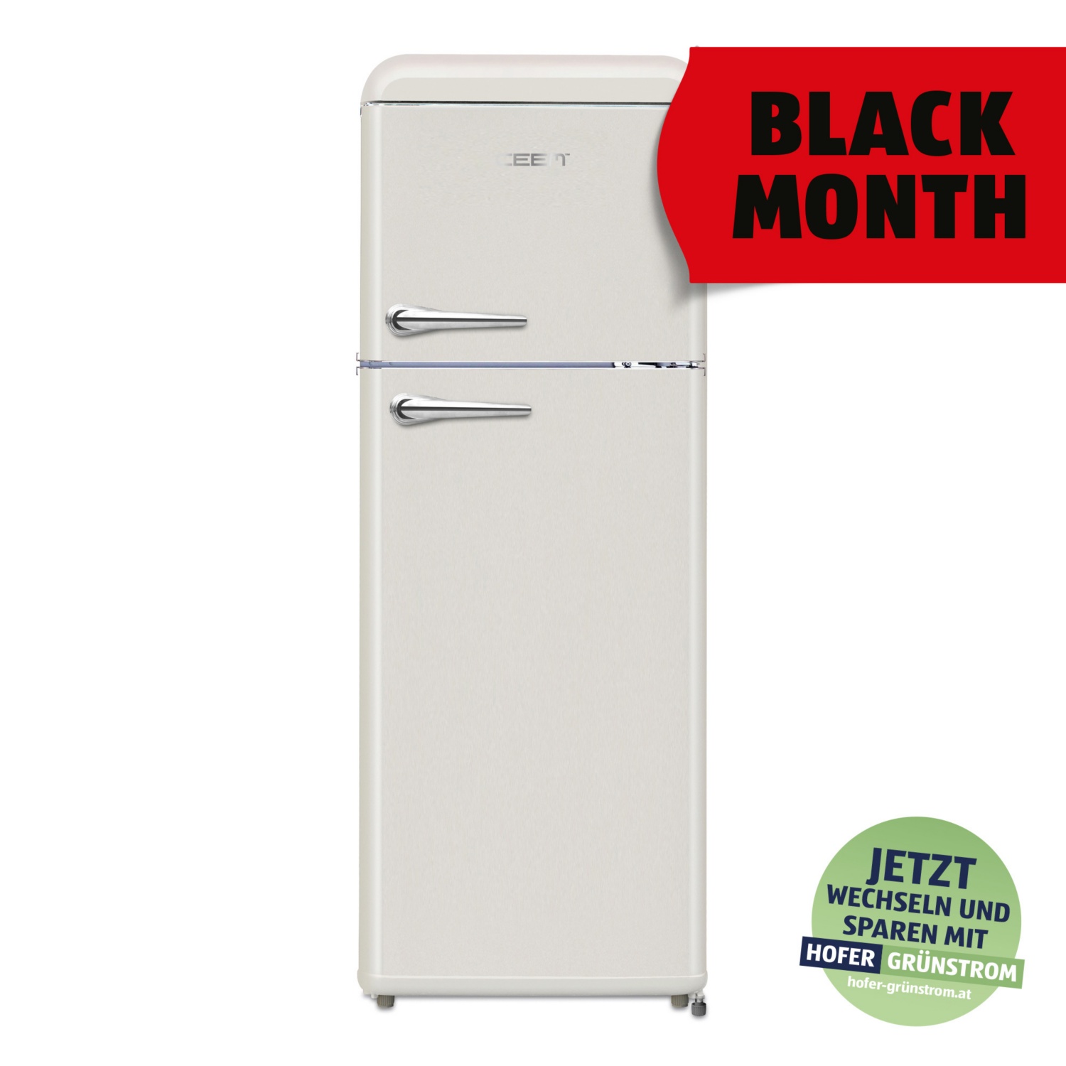 CEEM Retro Kühl-/ Gefrierkombination BFR 305