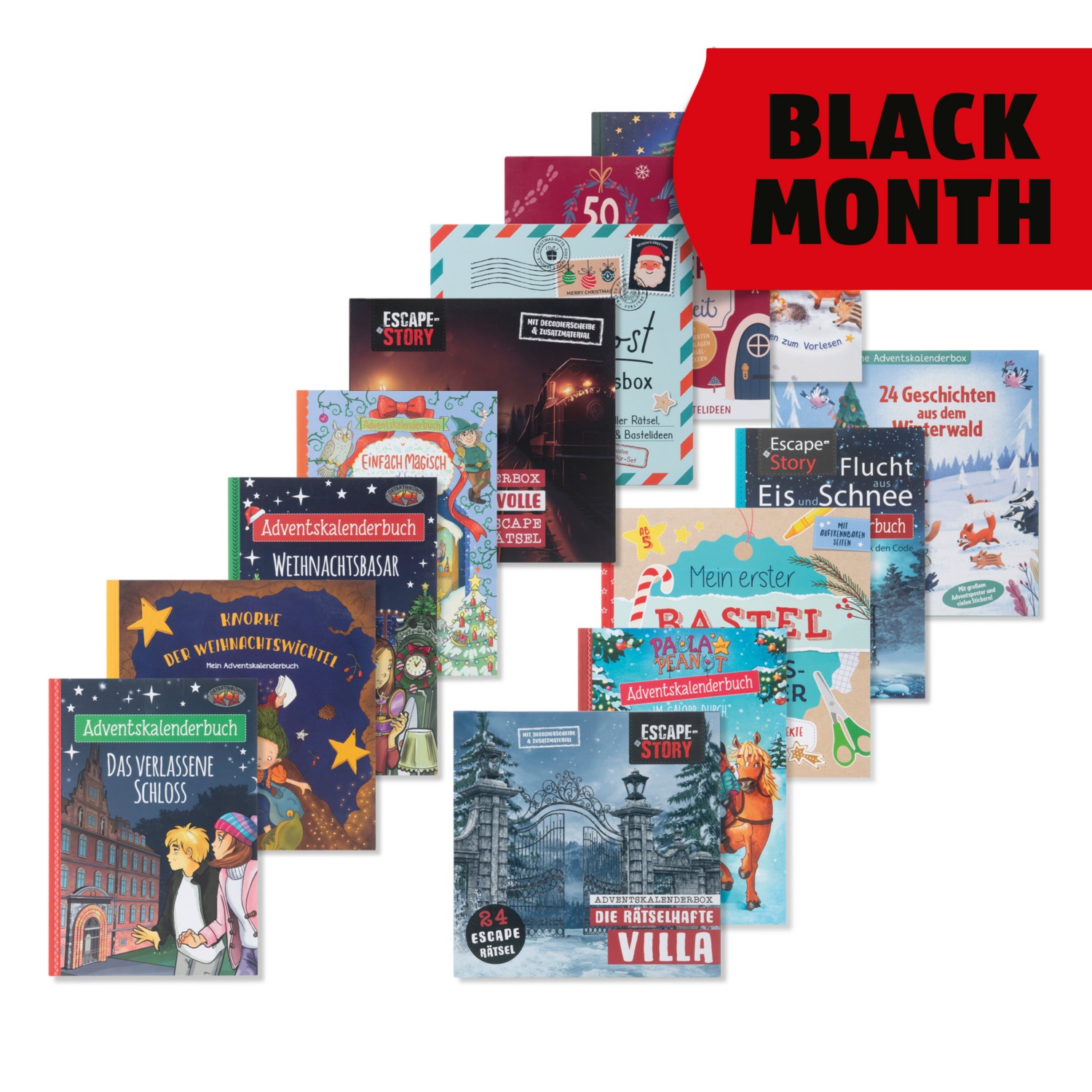 Weihnachtliches Rätselbuch