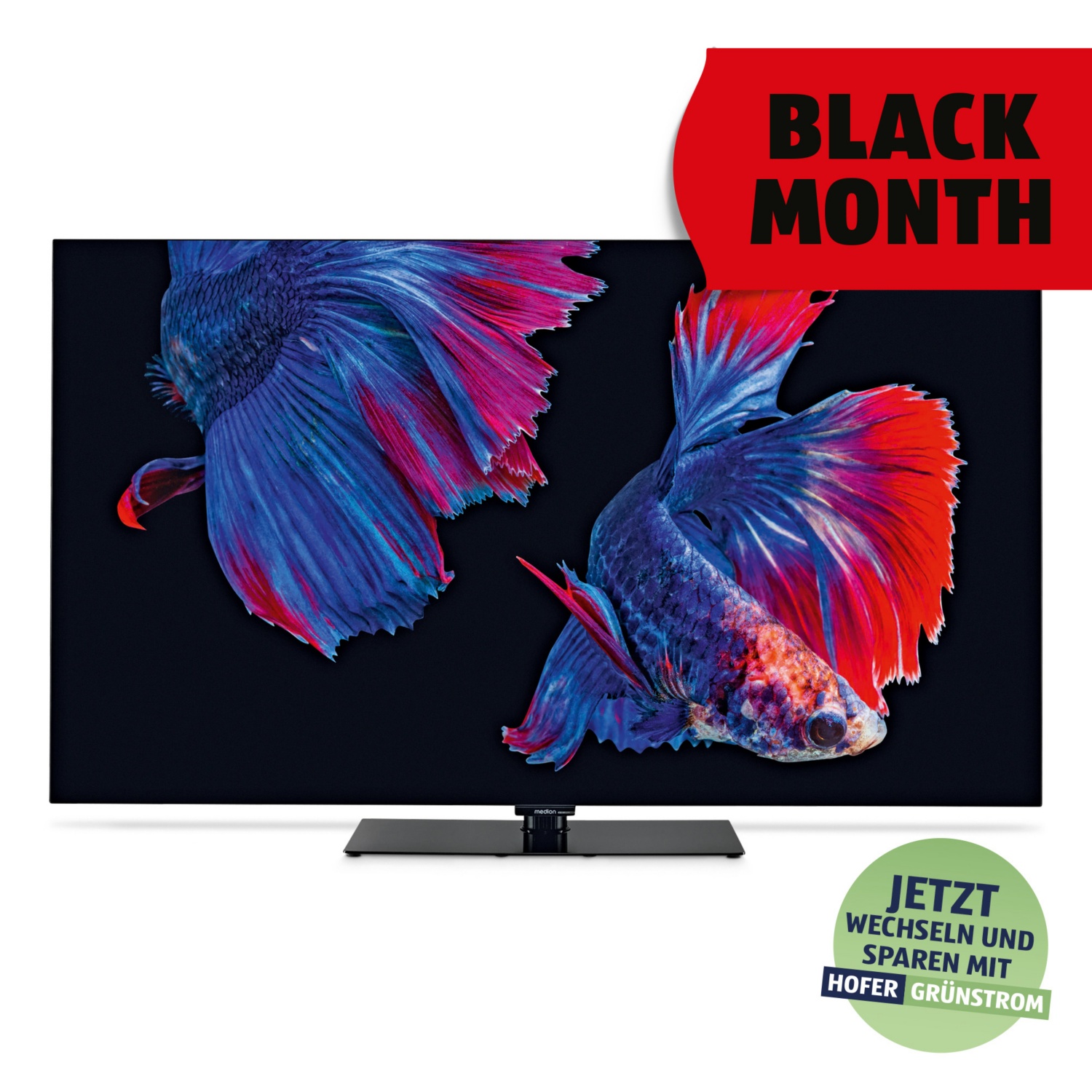 MEDION  MEDION LIFE® 65" (163,9cm) OLED UHD TiVo Smart TV X8652508 (MD865901)