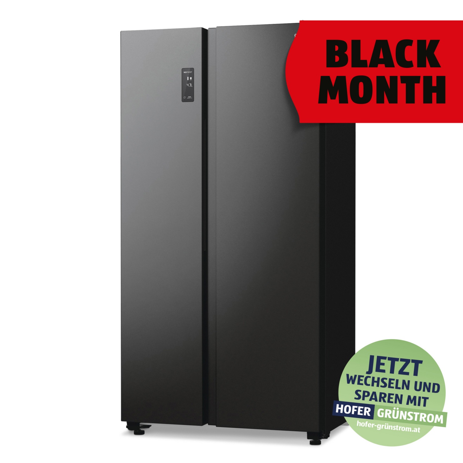 GORENJE Side-by-Side-Kühlschrank NRR9185EABXL