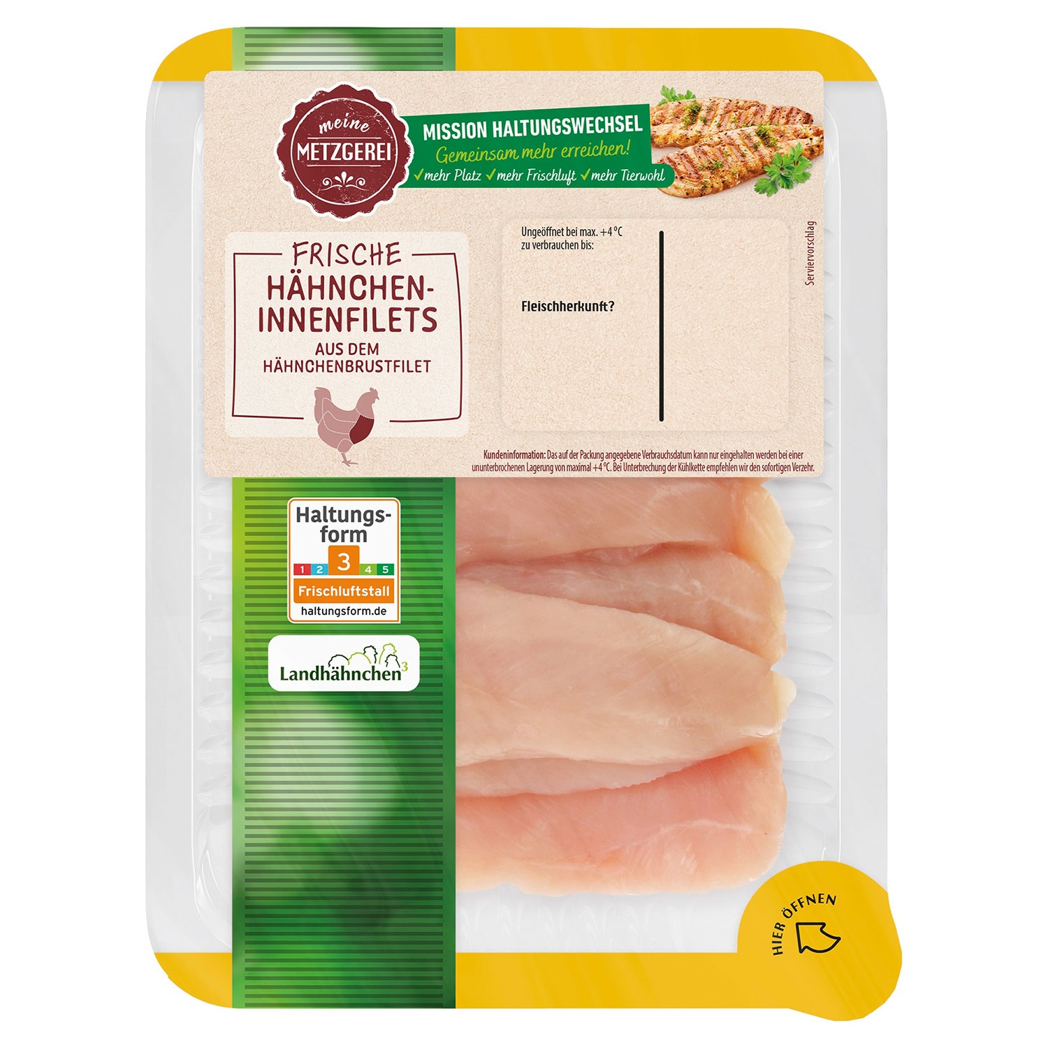 Hähnchen Innenfilet 350 g