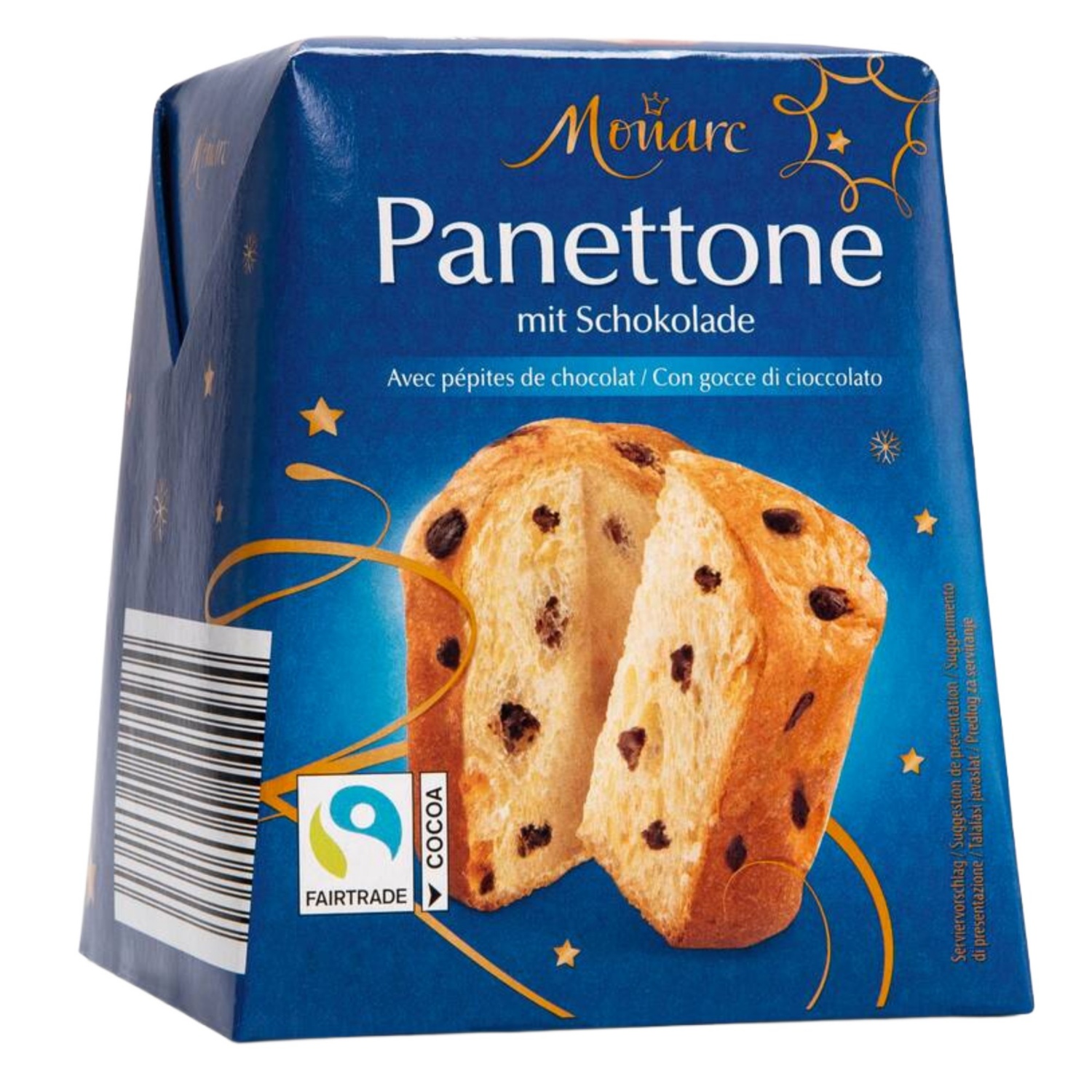 MONARC Italijanski božični mini kolač, s koščki čokolade