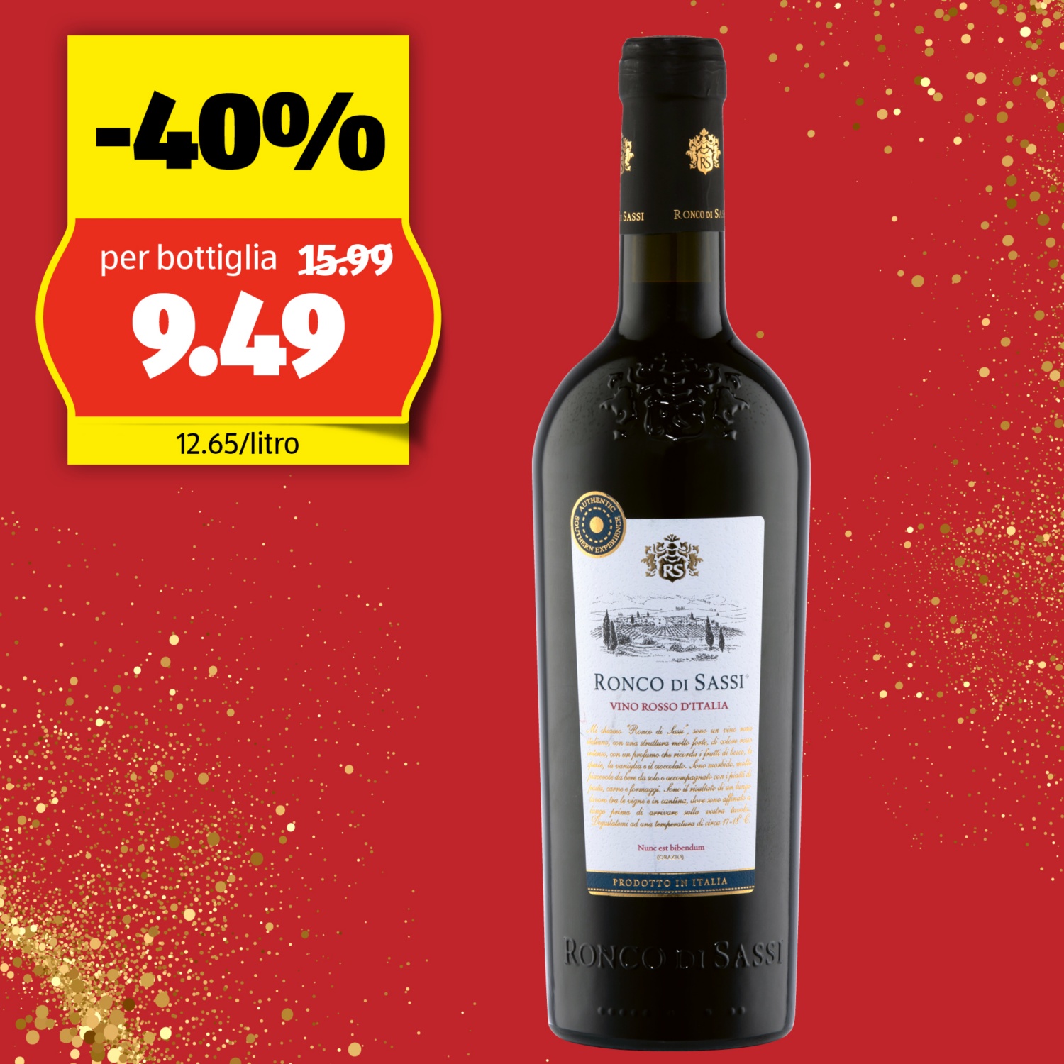 RONCO DI SASSI Vino Rosso d'Italia