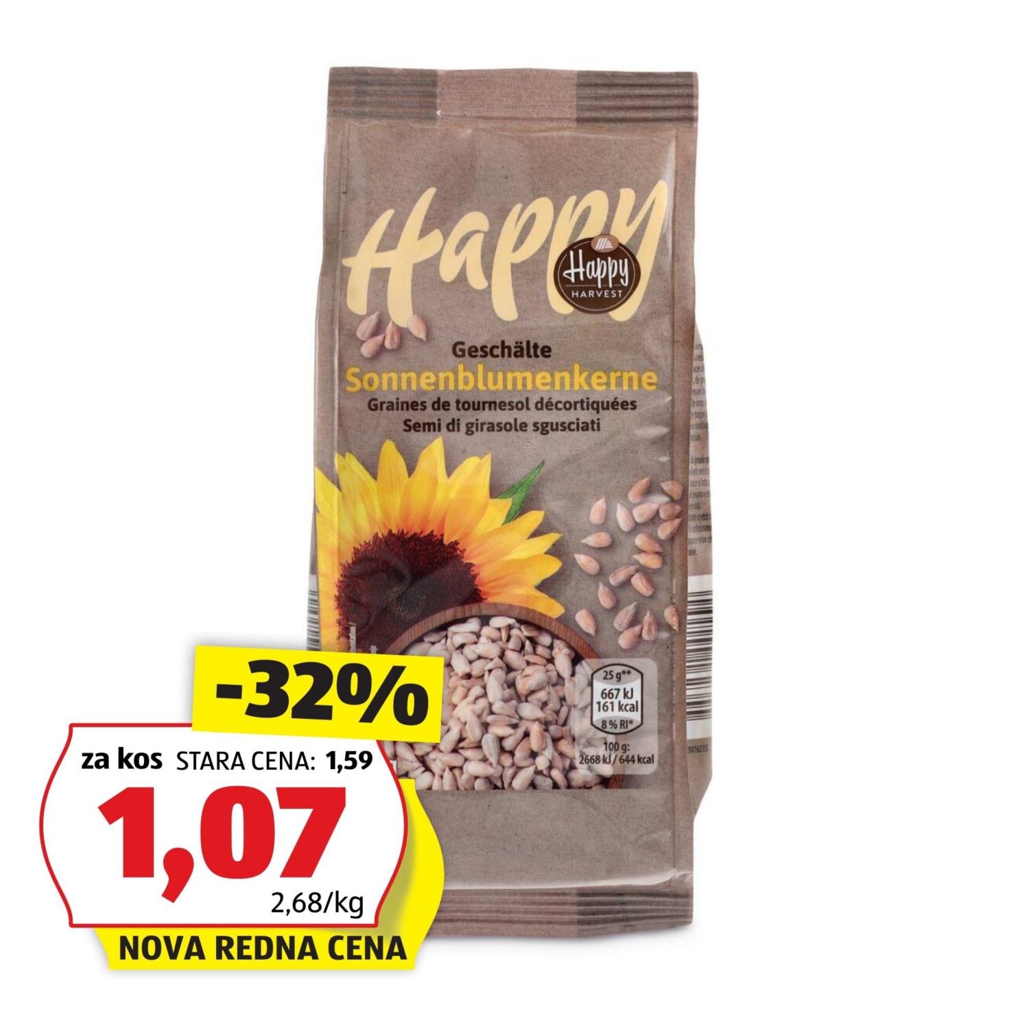 HAPPY HARVEST Sončnična semena