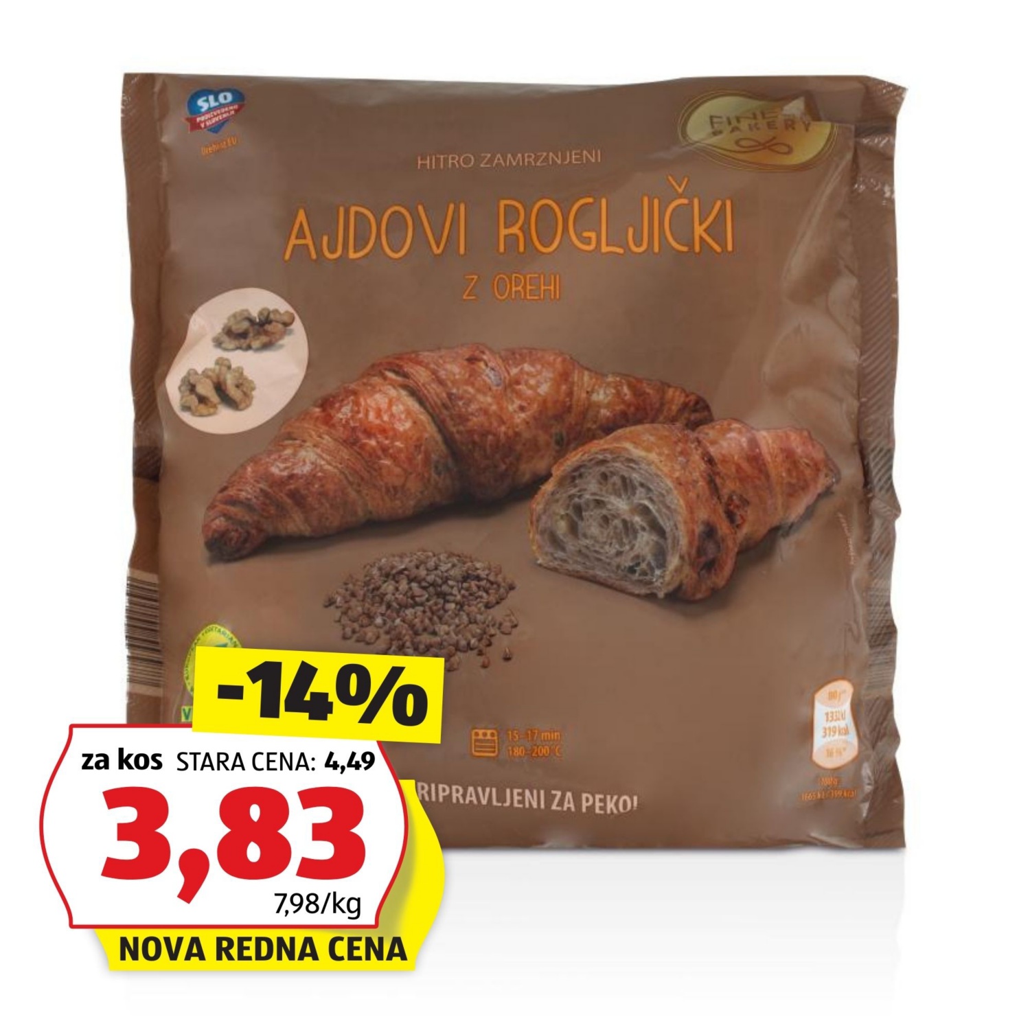 FINEST BAKERY Ajdovi rogljički