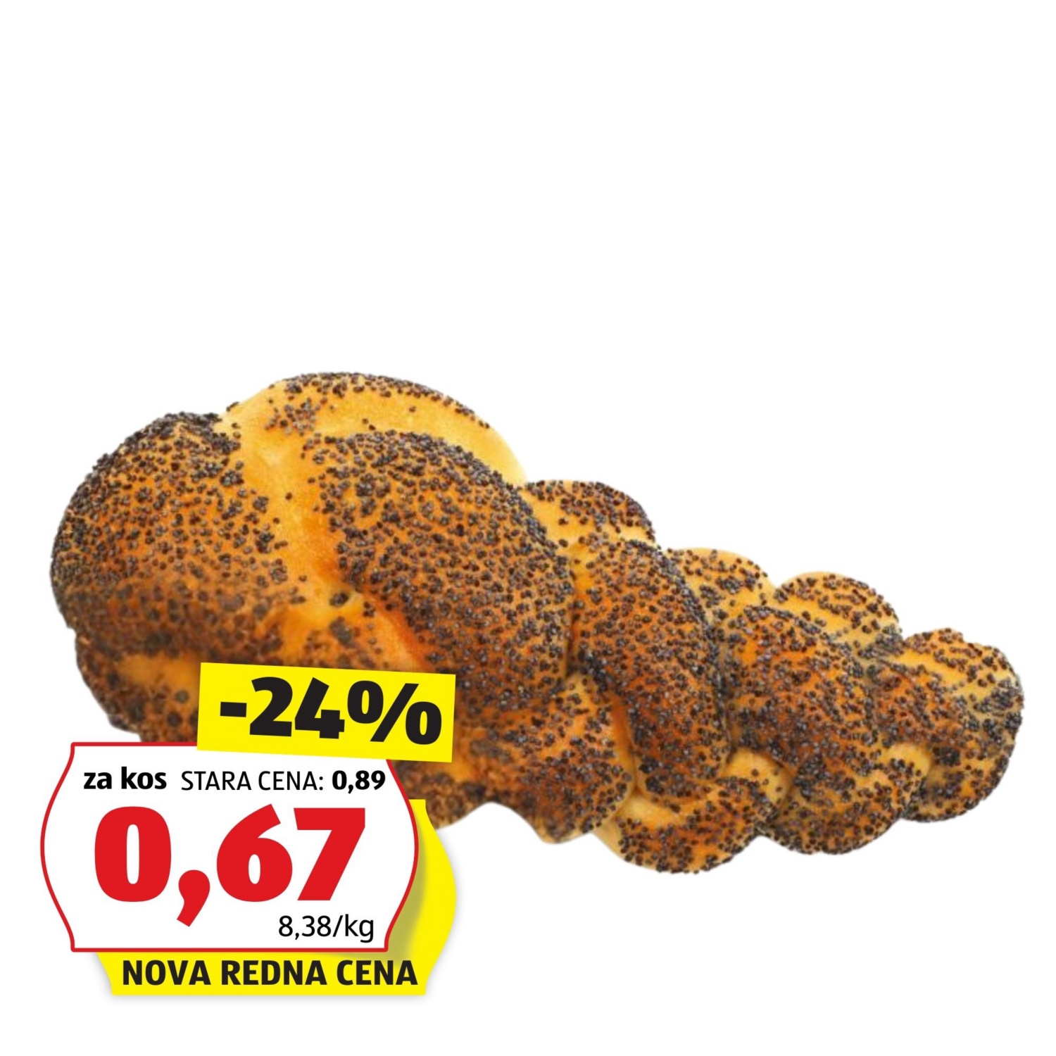 OKUS TRADICIJE Makova pletenica