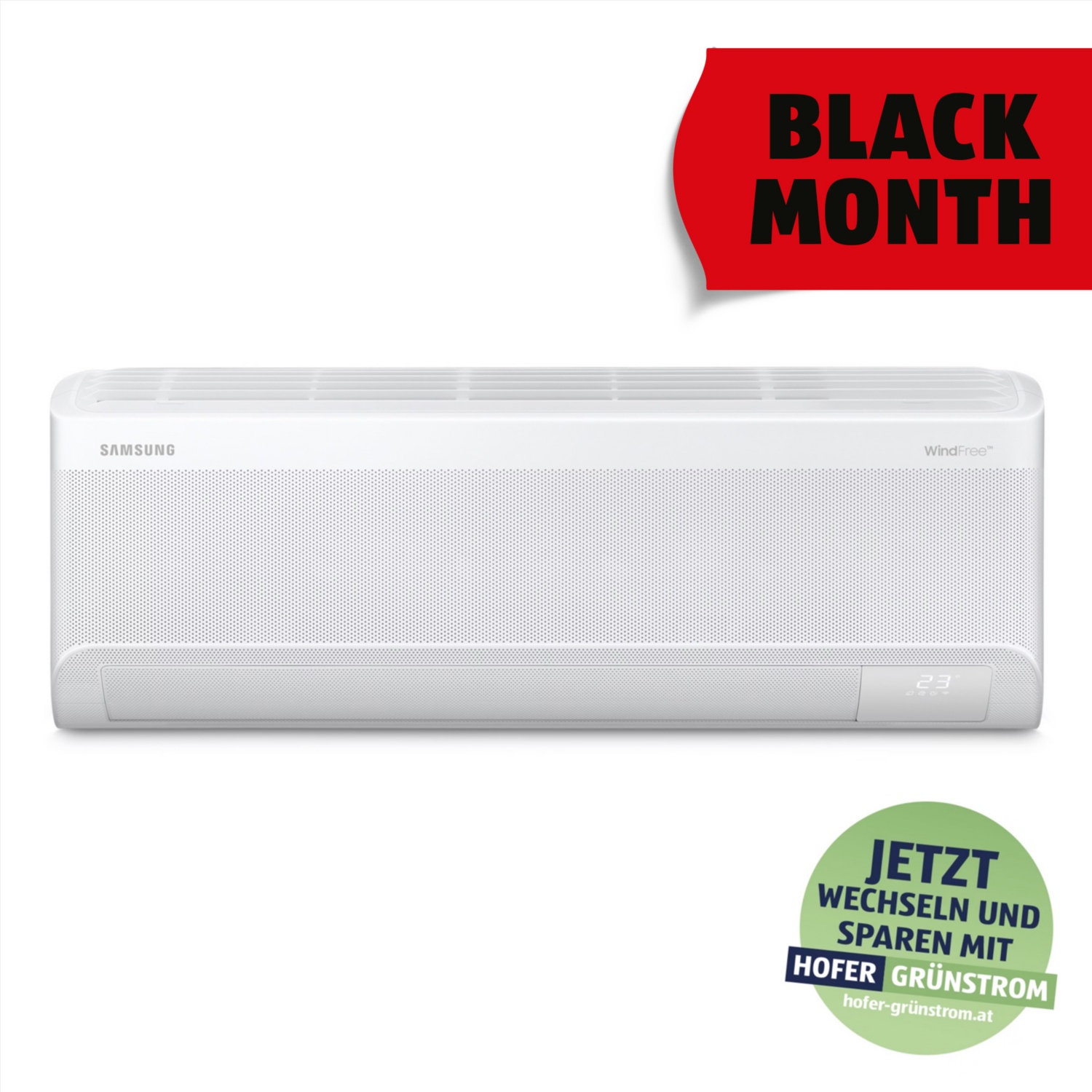 SAMSUNG Inverter-Split-Klimagerät WindFree Single