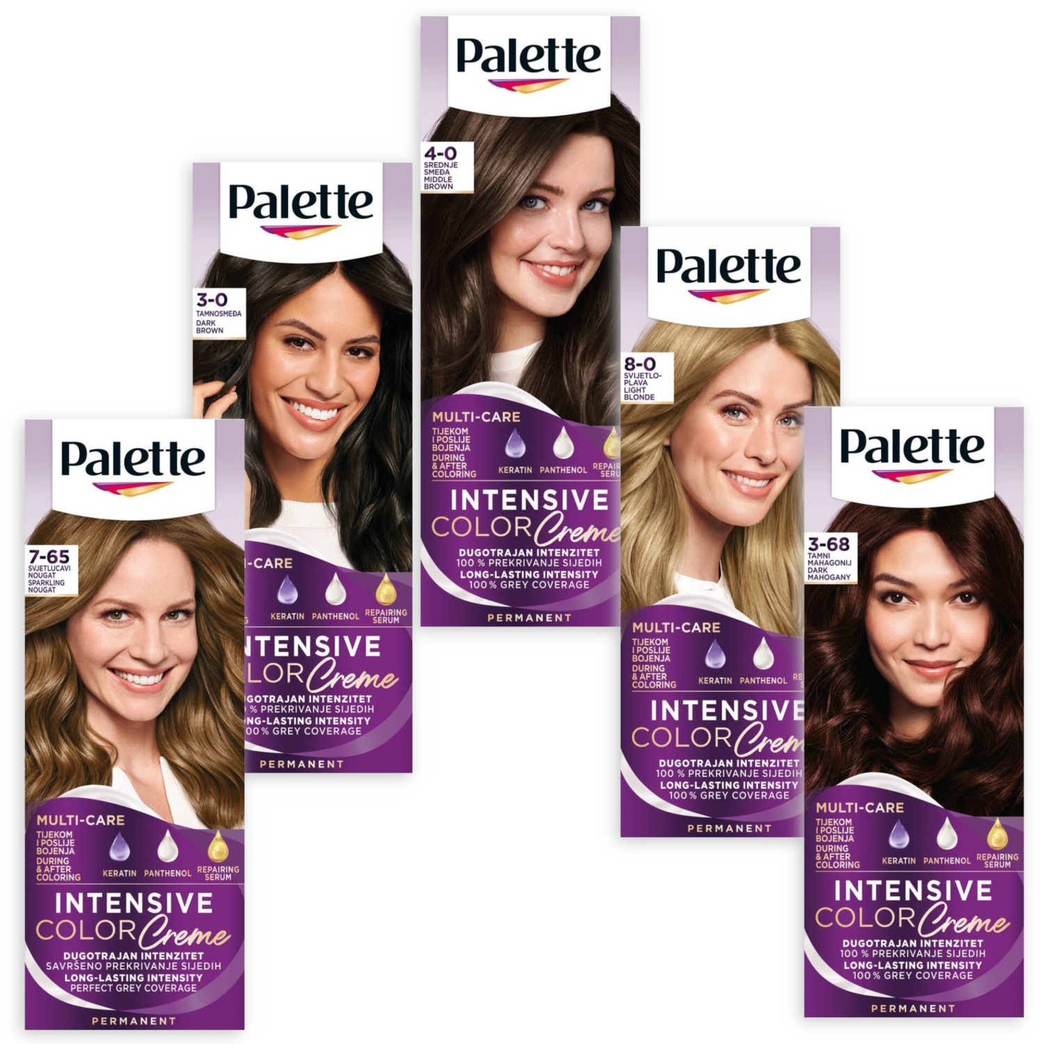 PALETTE Barva za lase