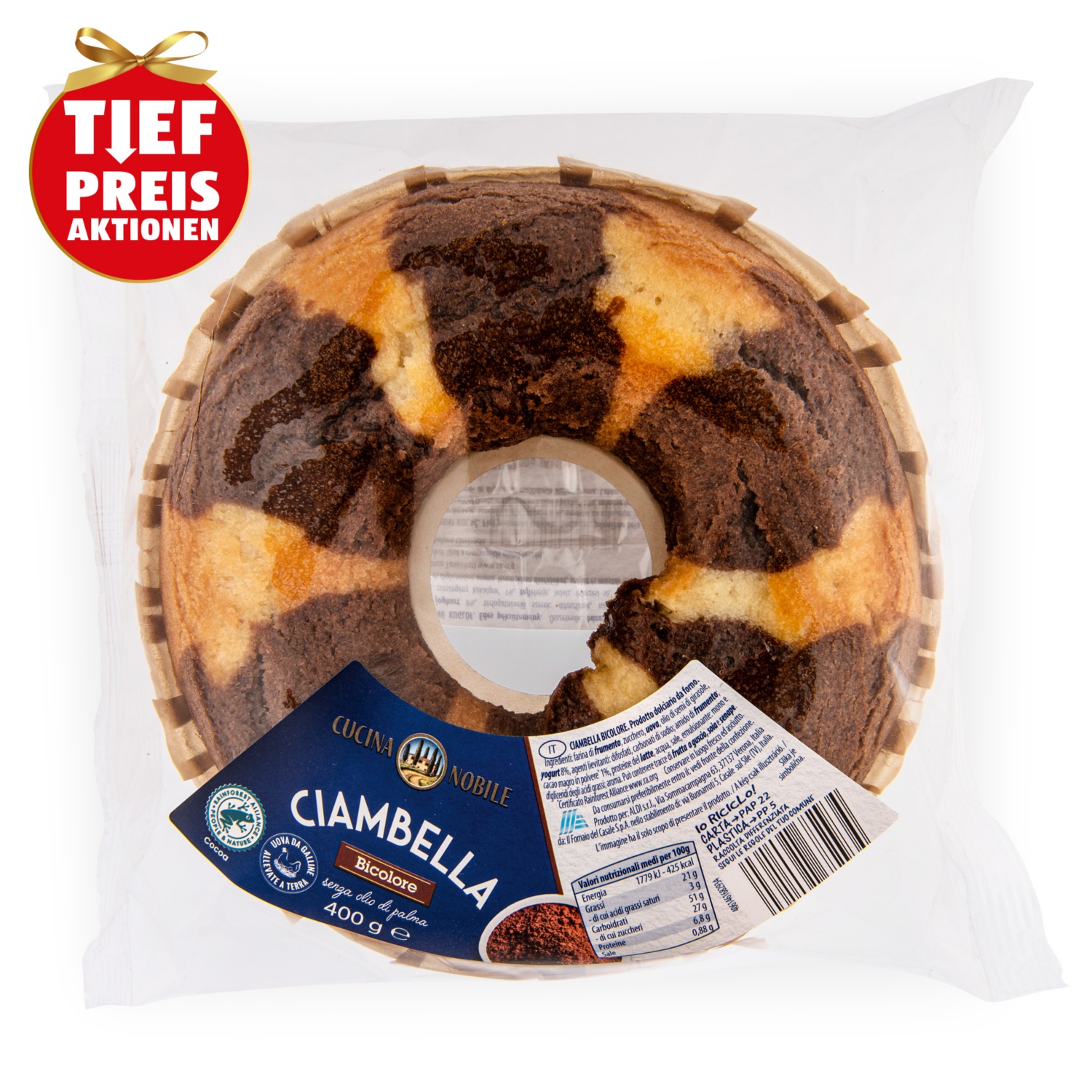 CUCINA NOBILE Ciambella, marmorizzata