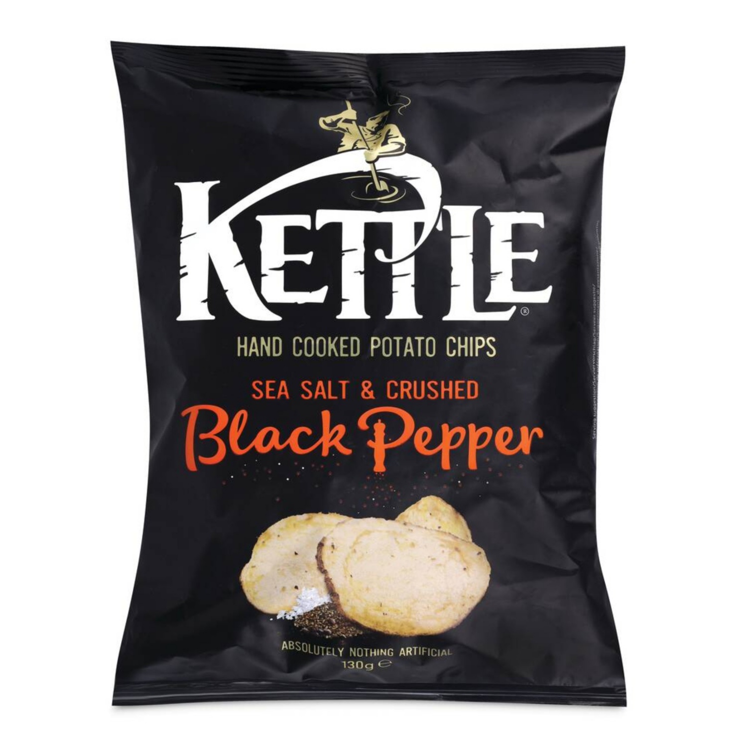 KETTLE CHIPS Kettle čips, črni poper