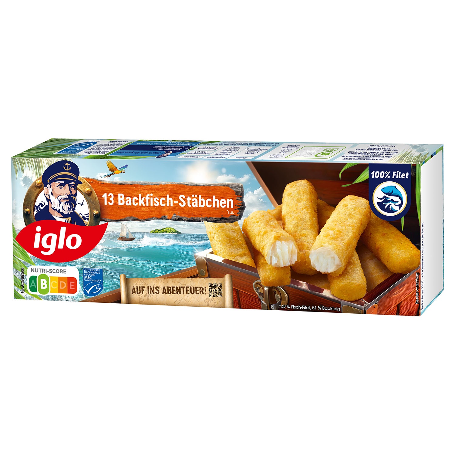 IGLO Backfisch-Stäbchen 364 g