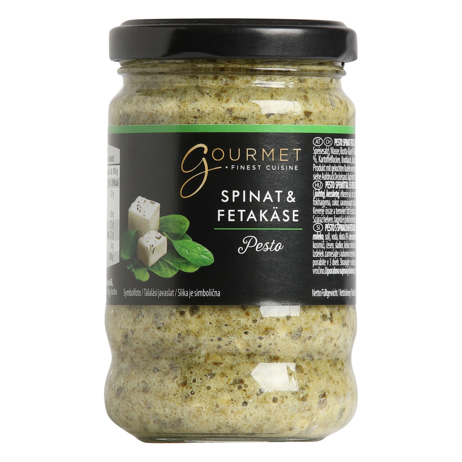 GOURMET Pesto, épinards et feta