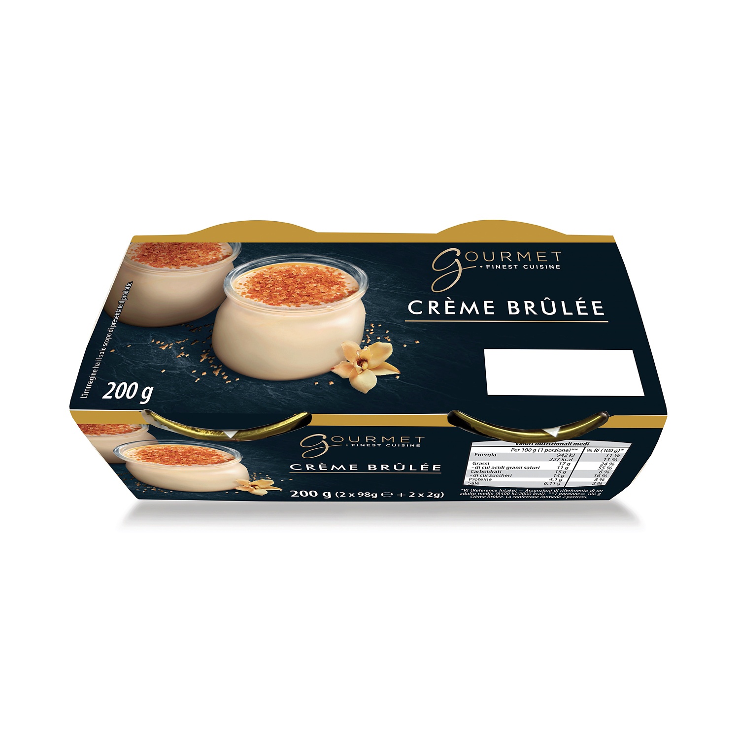 Gefu Set Crème Brûlée Da 7 Pezzi: Cannello Fiamma Professionale + 6 Ciotole In Porcellana Per Caramellare E Gratinare