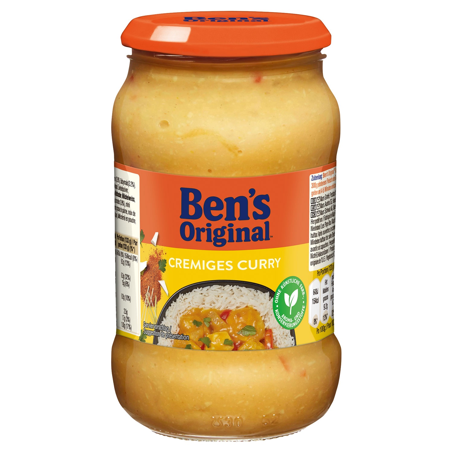 BEN'S ORIGINAL Saucen 400 g, cremiges Curry