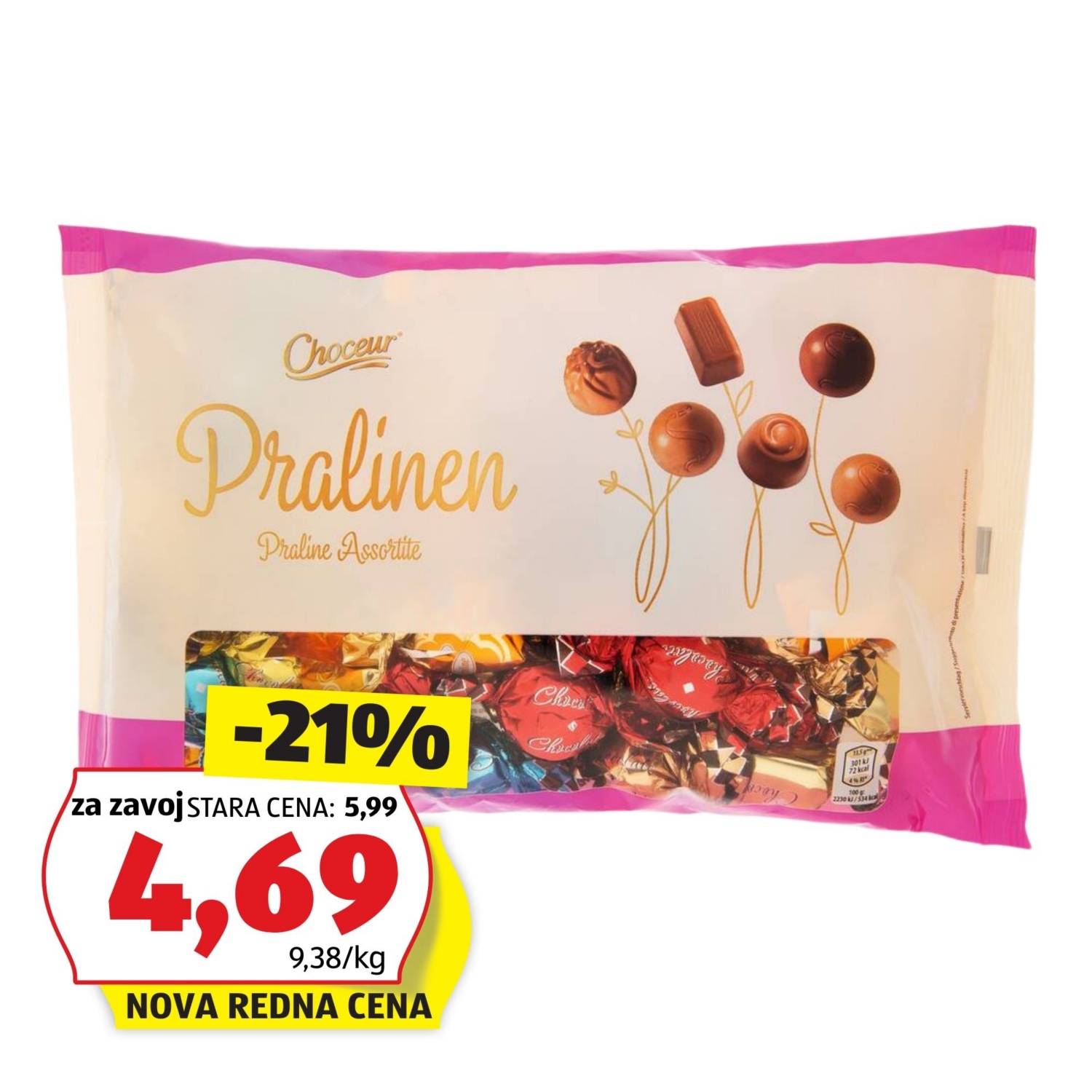 CHOCEUR Pralineji