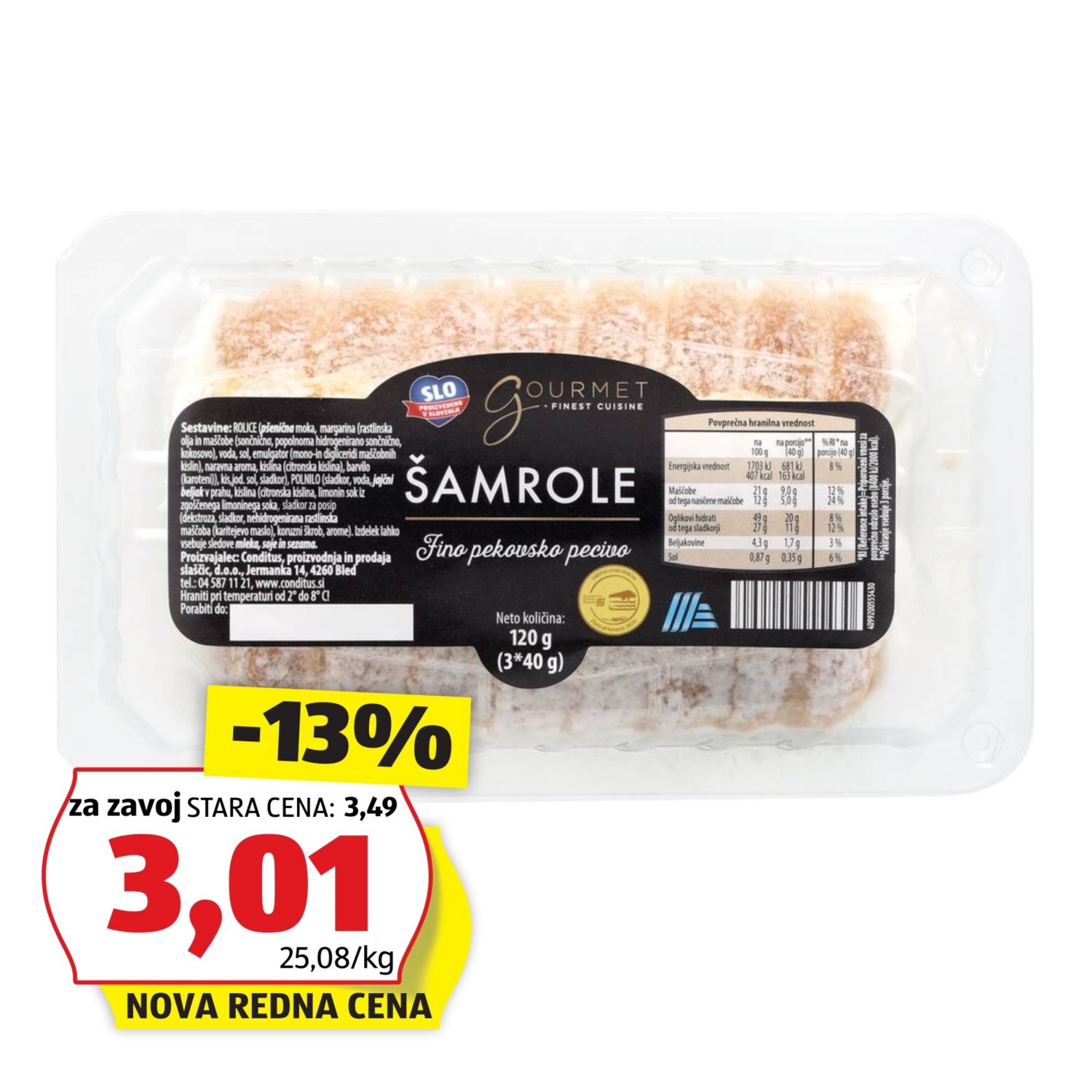 GOURMET FINEST CUISINE Šamrole