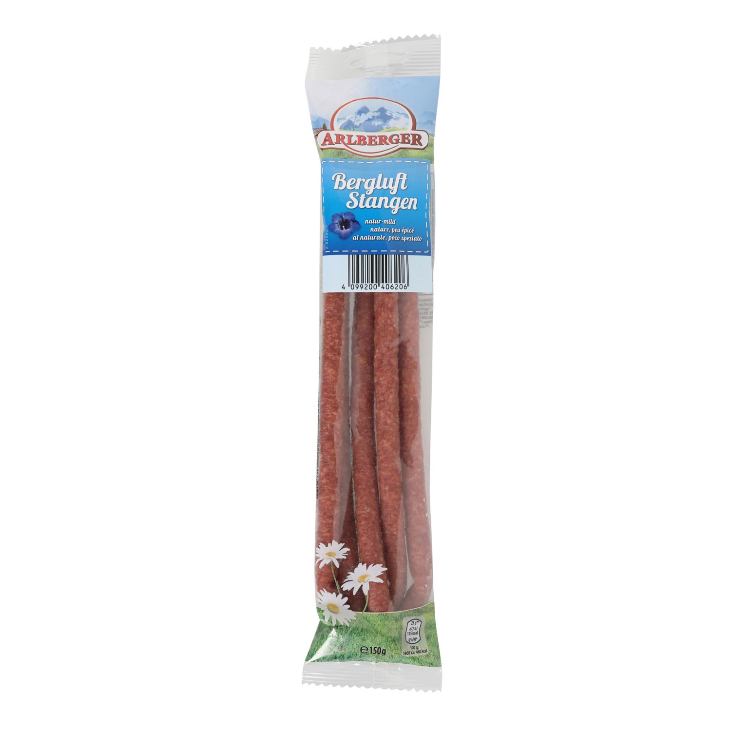 ARLBERGER Saucissons secs séchés à l’air des montagnes, doux