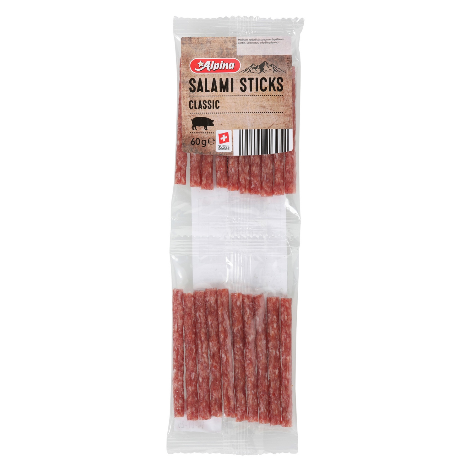 ALPINA Bastoncini di salame, al naturale