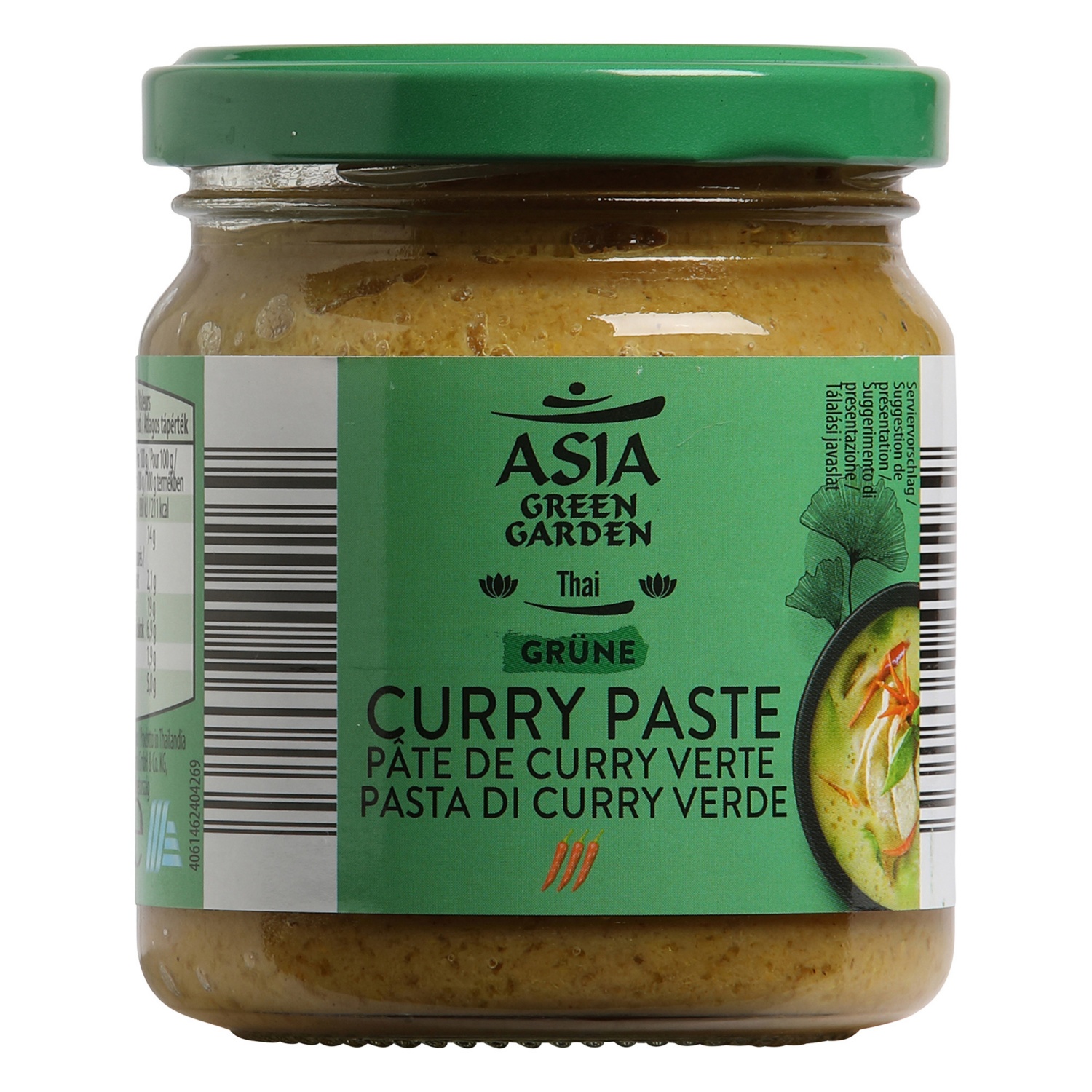 ASIA GREEN GARDEN Curry Pasten, gruen
