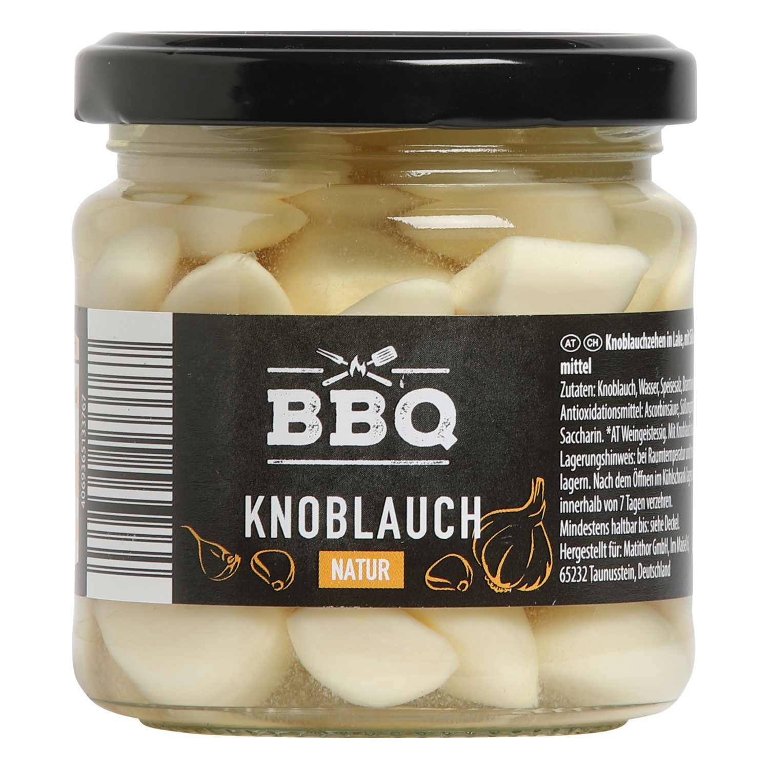 BBQ Spicchi d'aglio, salamoia naturale