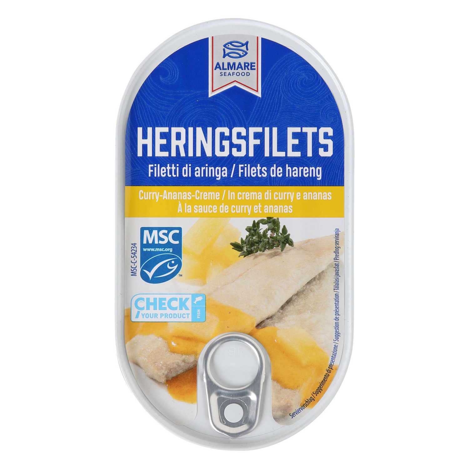 ALMARE SEAFOOD Heringsfilet Tomatocreme, Tomatensauce