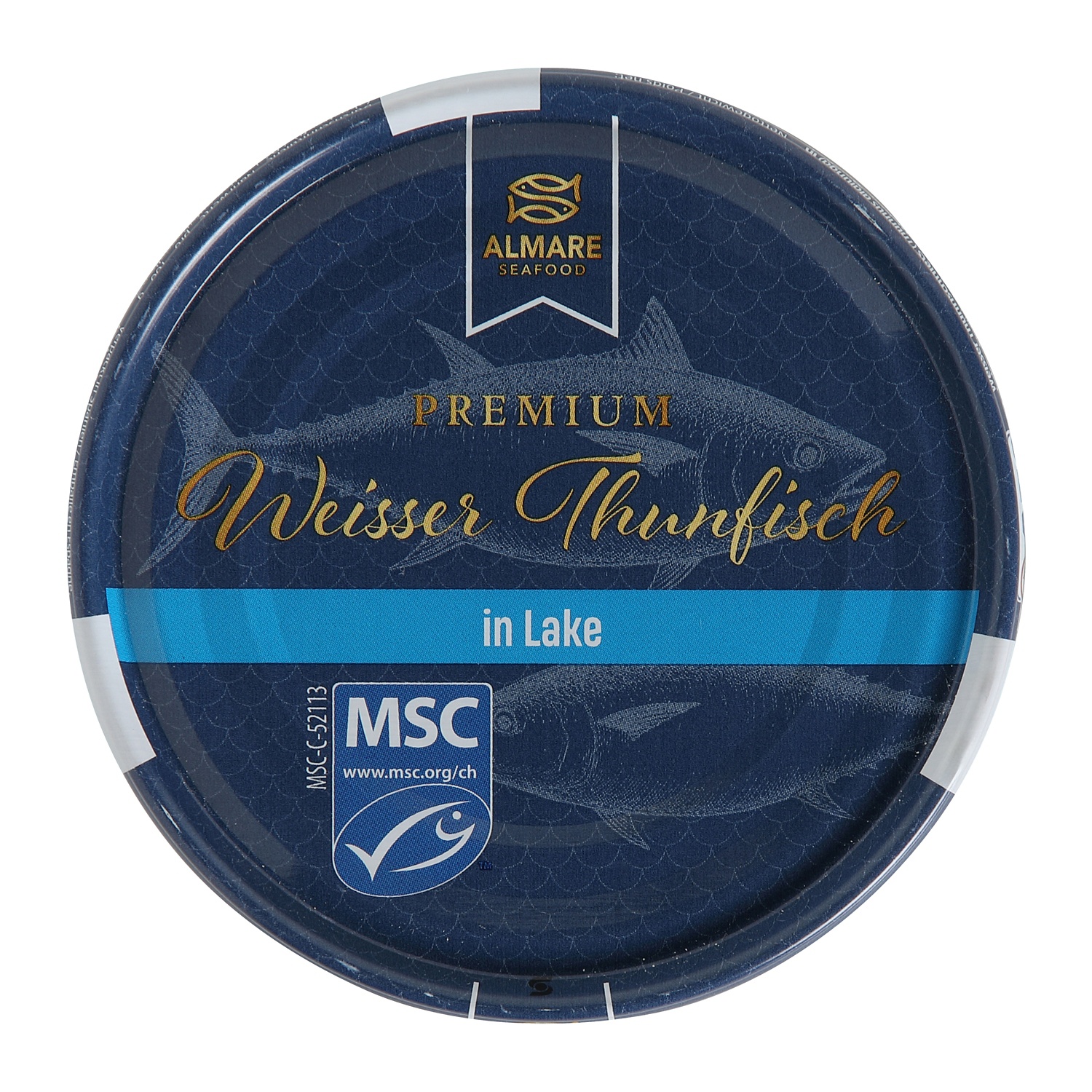 ALMARE SEAFOOD MSC Weisser Thunfisch Filets, in Lake