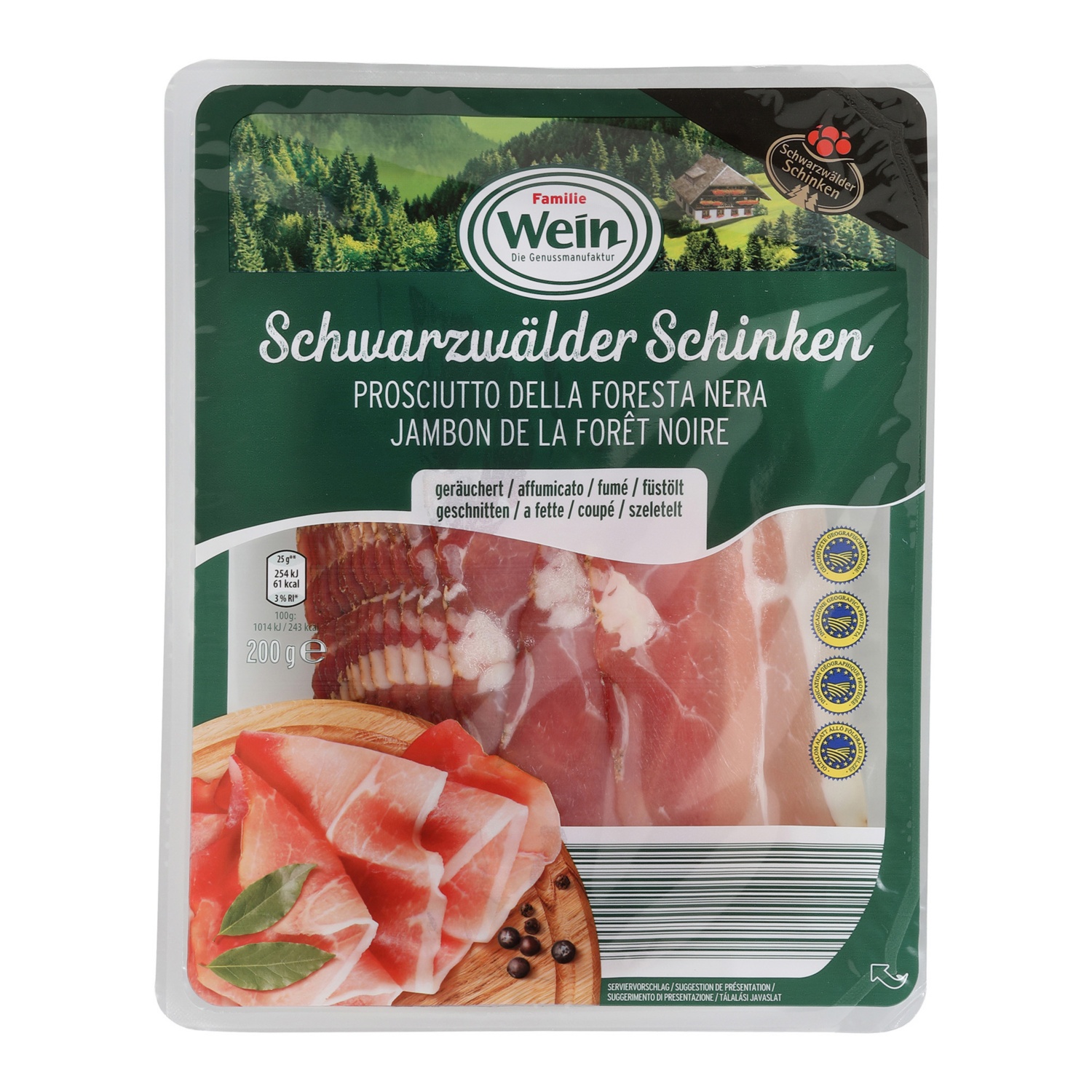 ADLER SCHWARZWALD Jambon de la Forêt-Noire