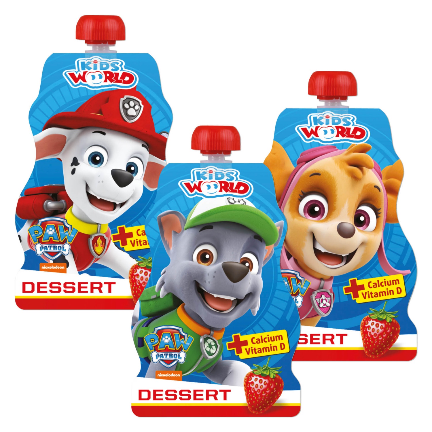 KIDS WORLD KIDS Epres túródesszert, 80 g
