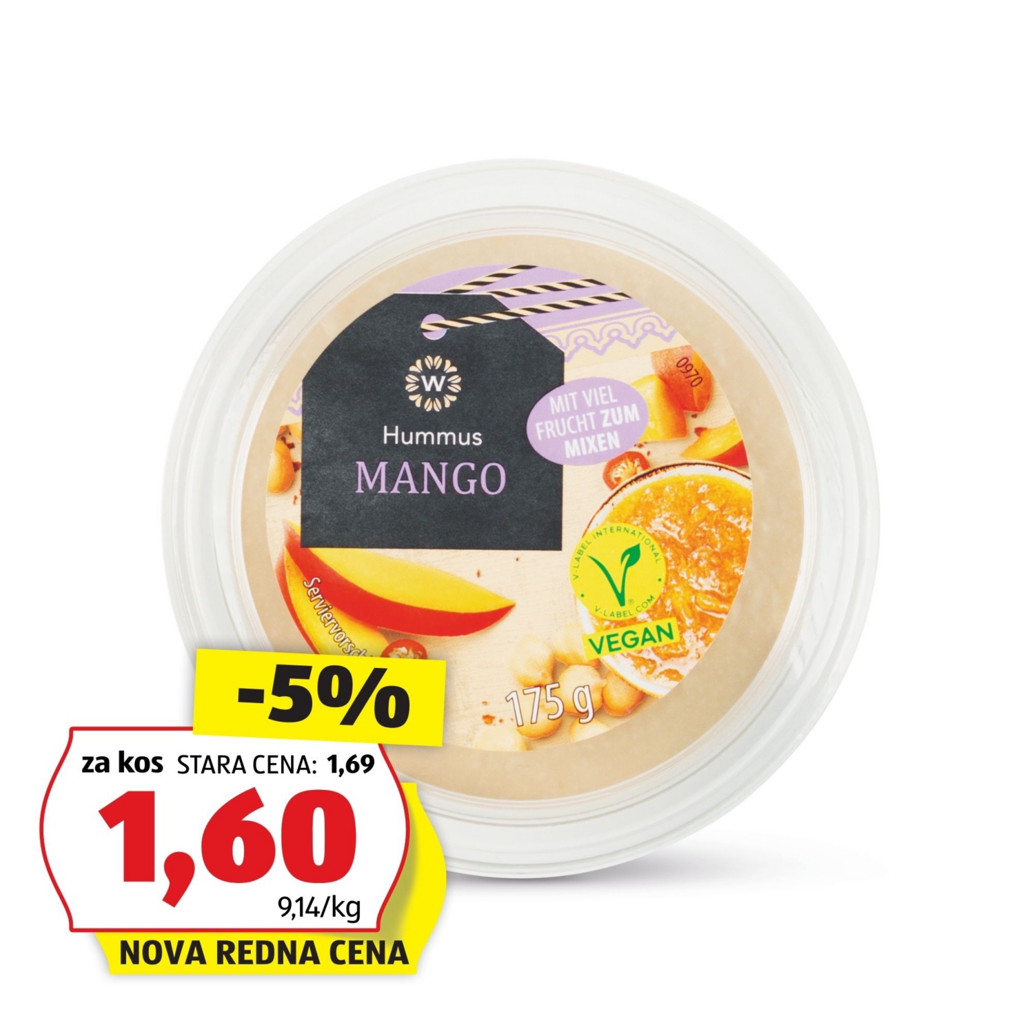 WONNEMEYER Humus, mango