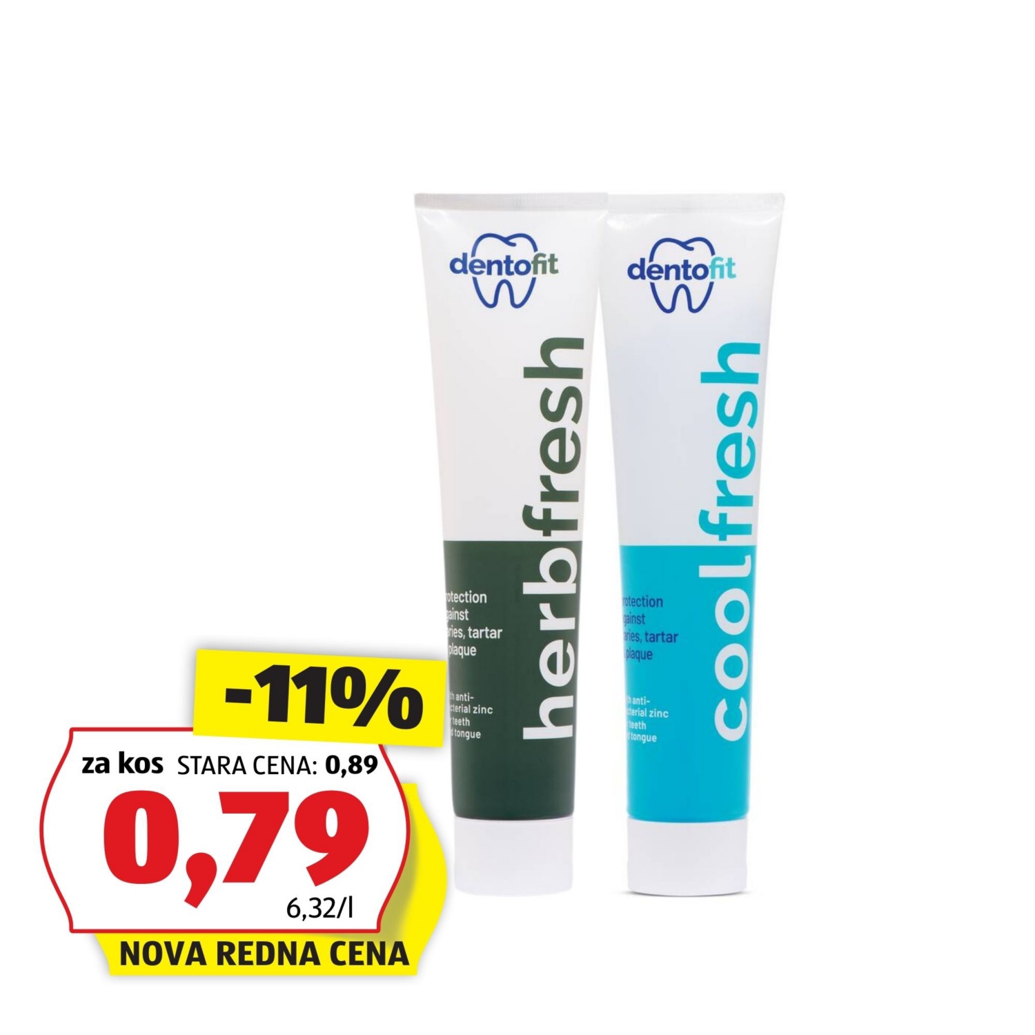 DENTOFIT Zobna pasta