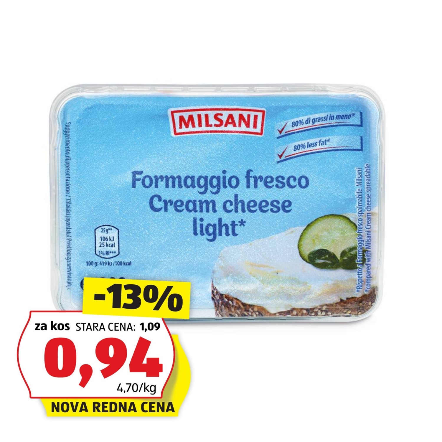 MILSANI Sirni namaz, lahki