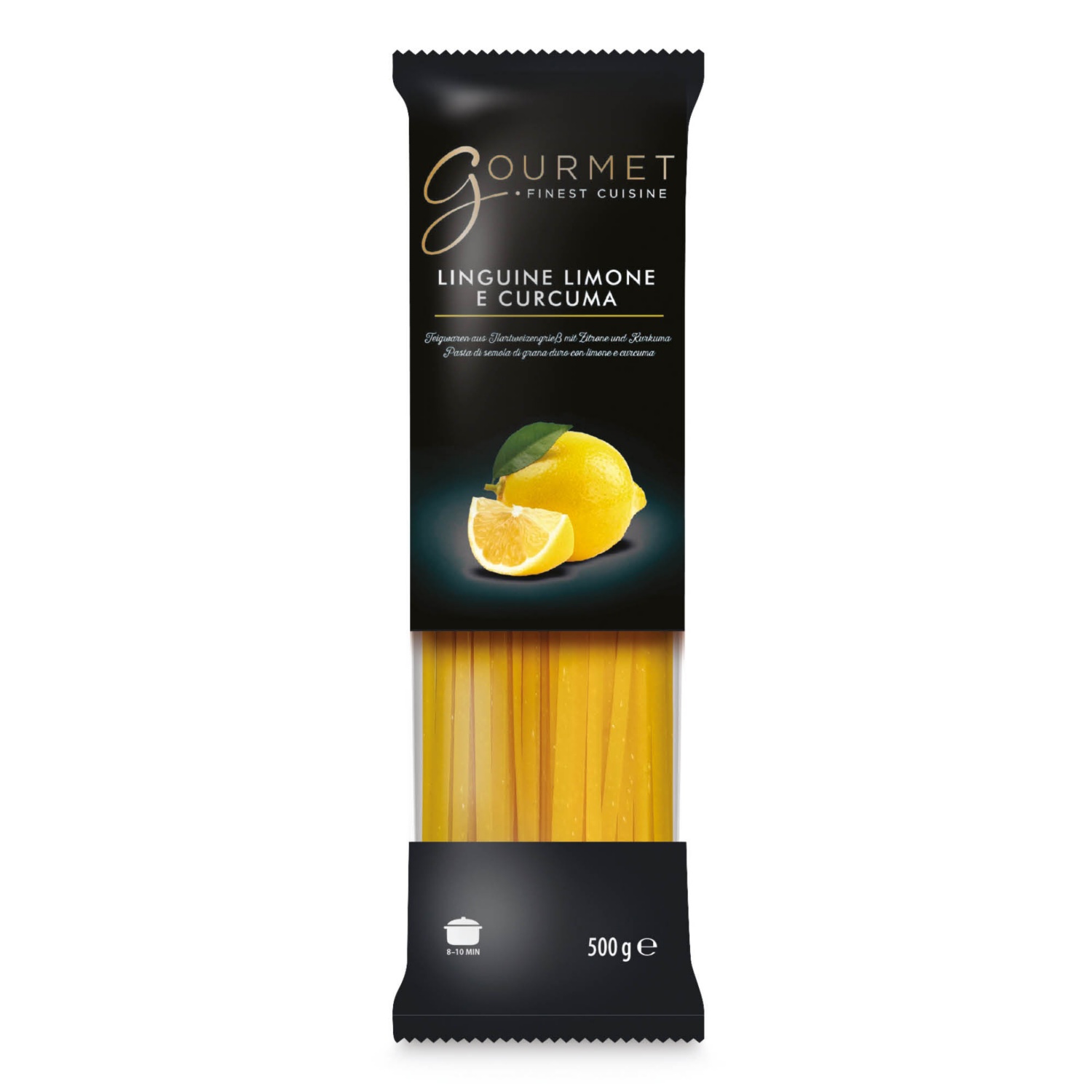 GOURMET FINEST CUISINE Linguine tészta, citrom-kurkuma, 500 g