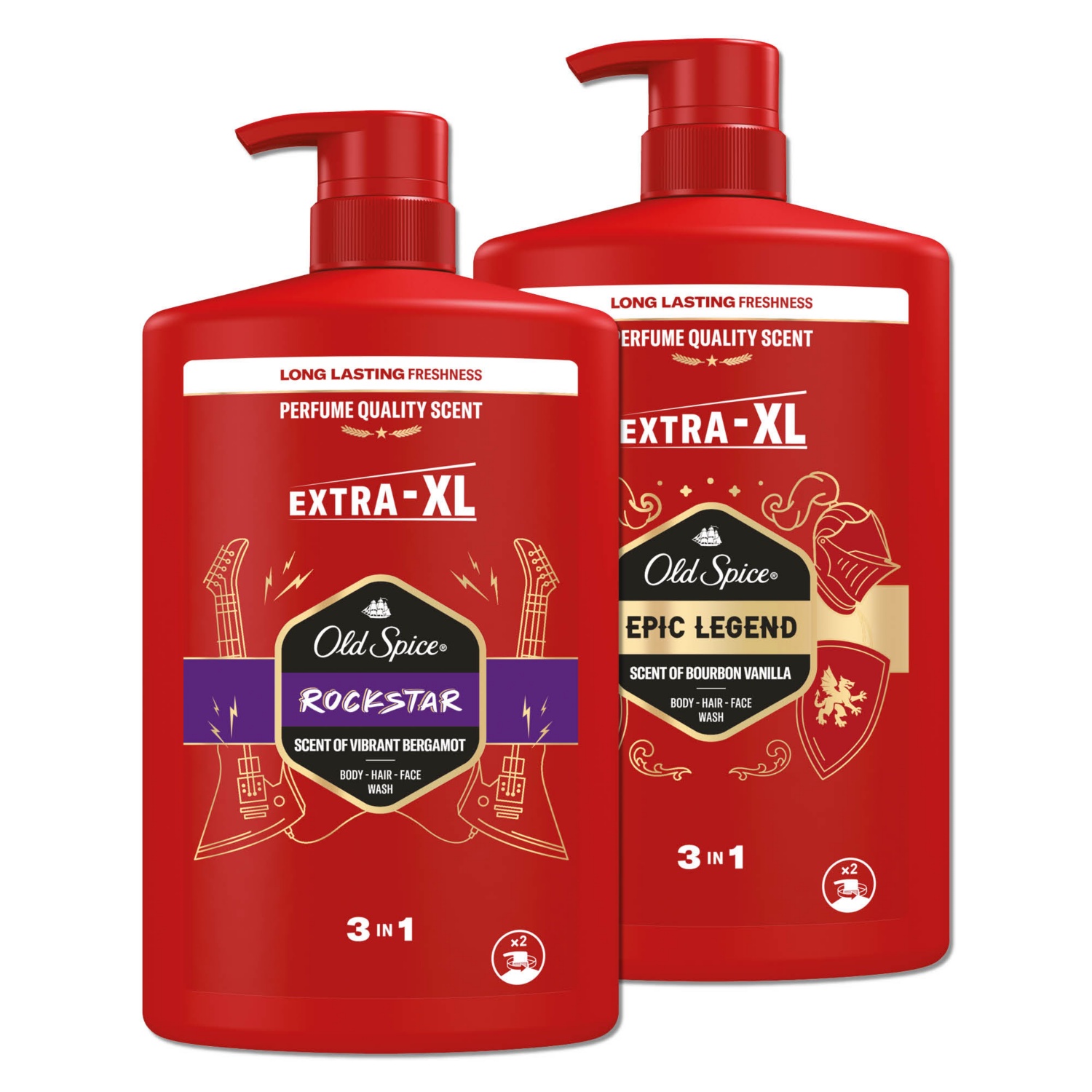 OLD SPICE Tusfürdő 3in1, 1 l
