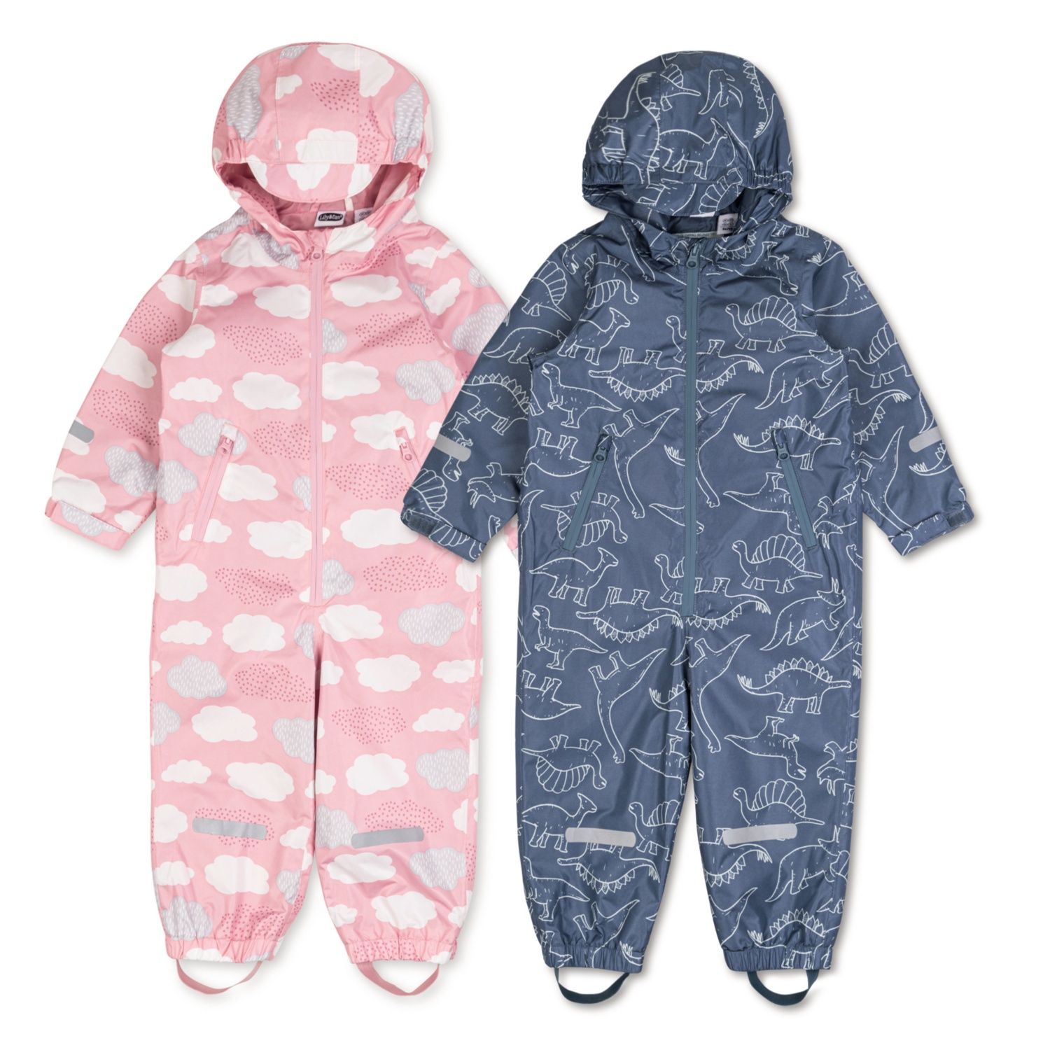 LILY & DAN Combinaison imperméable pour tout-petits