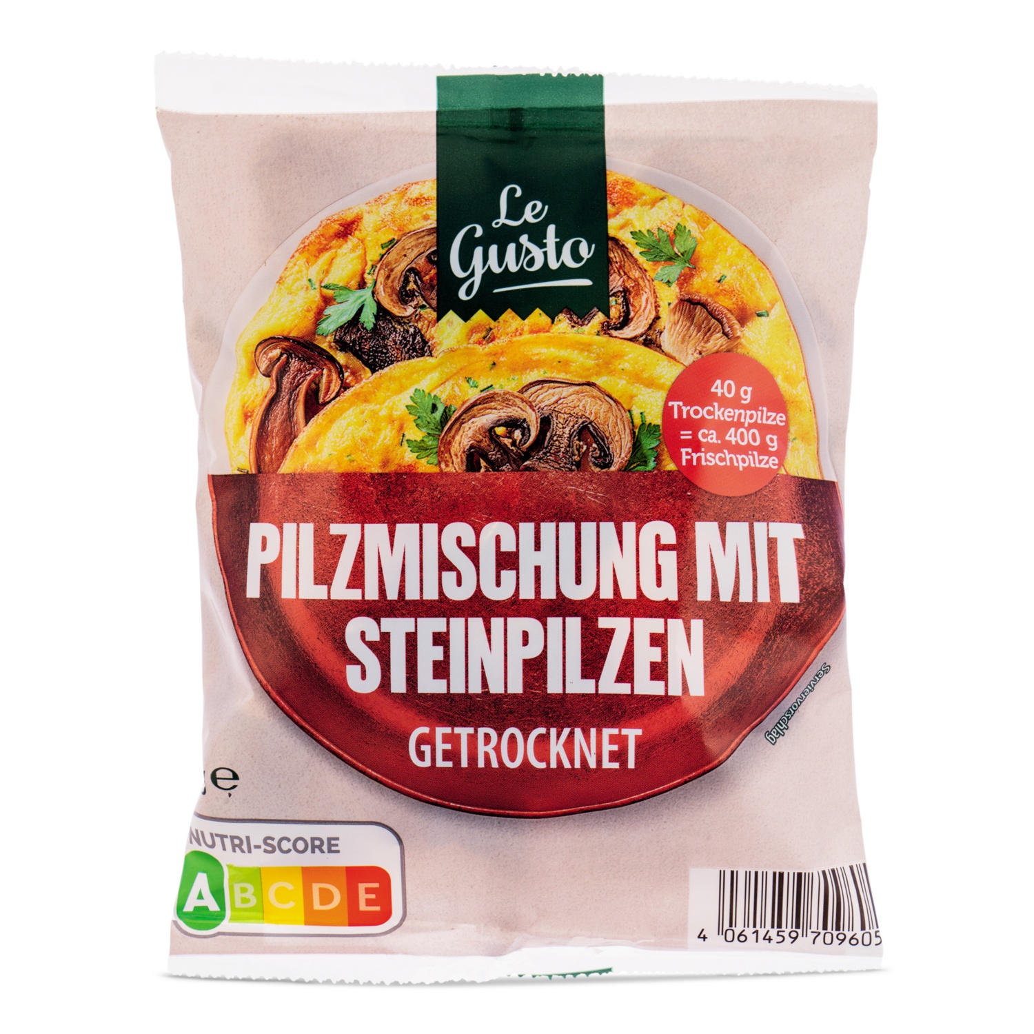 LE GUSTO Pilzspezialitäten getrocknet, Pilzmischung