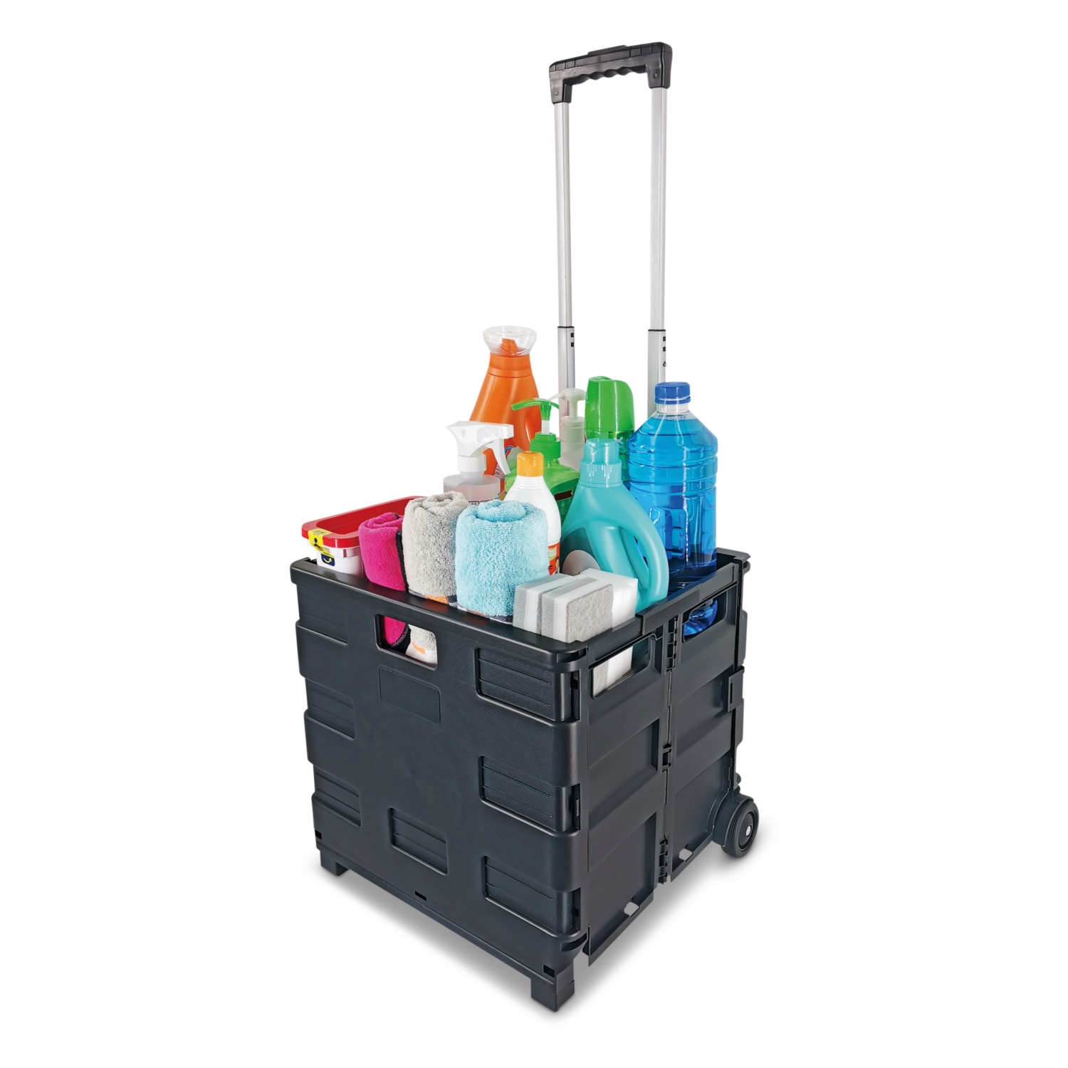 WORKZONE Zložljiv delovni voziček