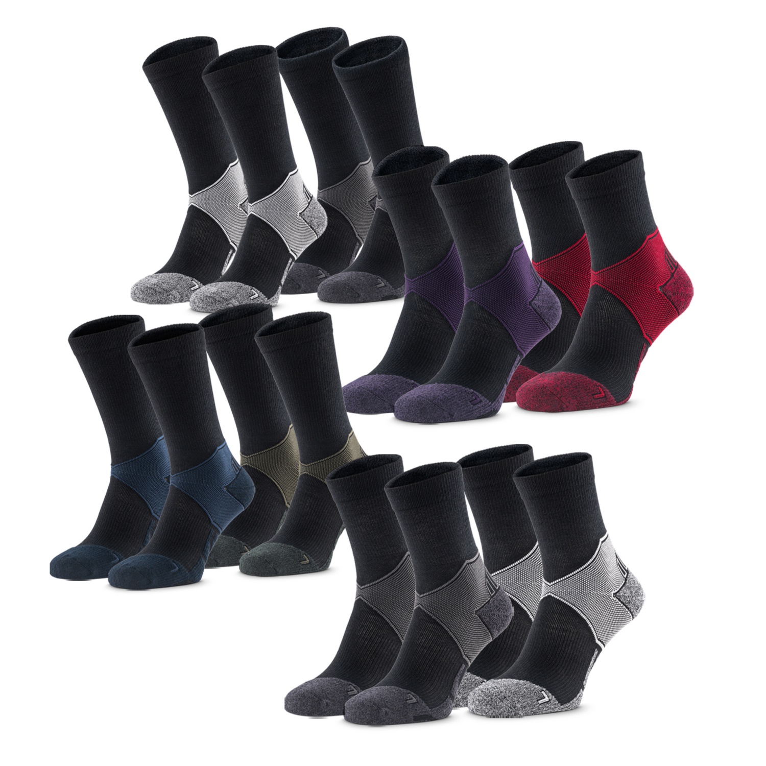 CRANE Ženske/moške športne nogavice