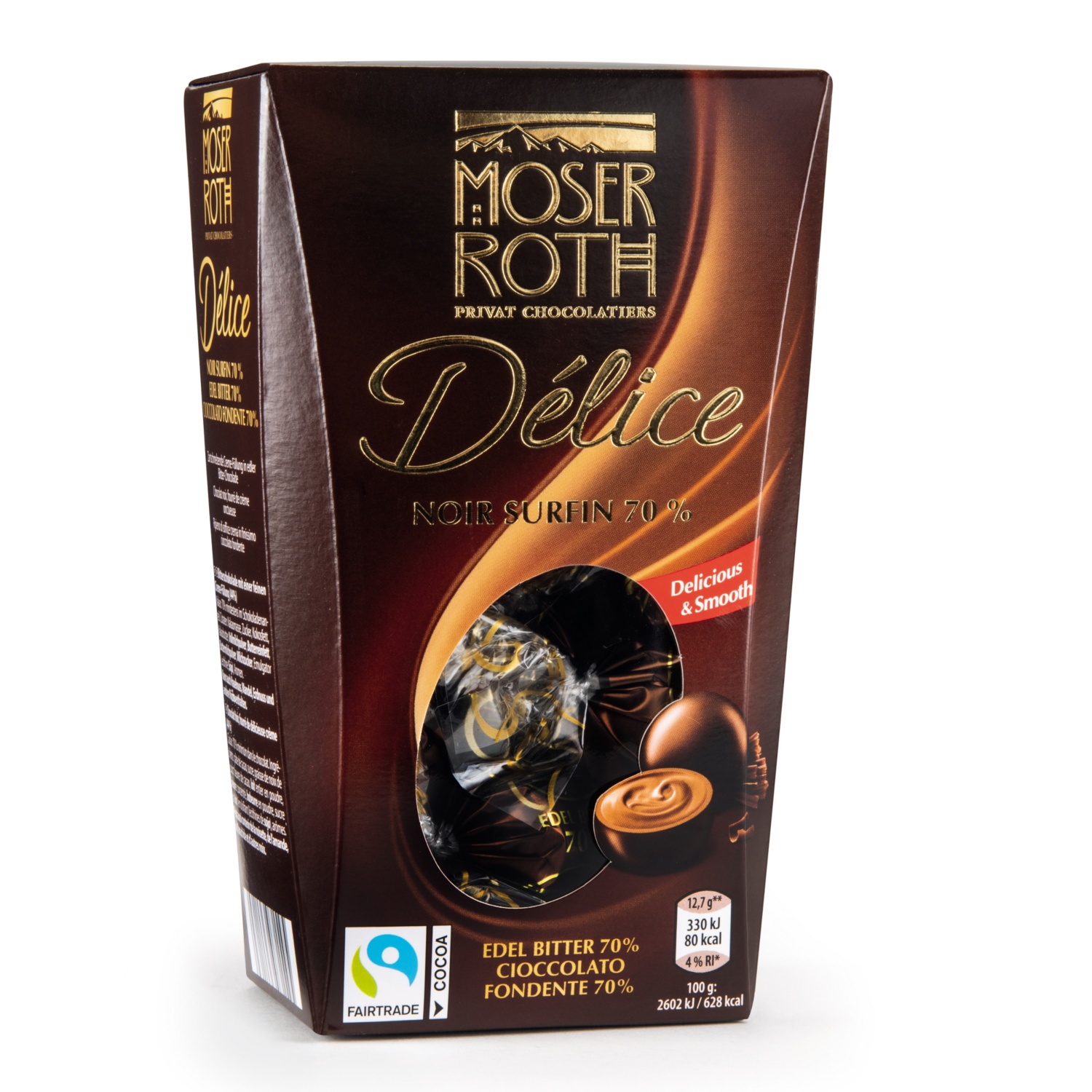 MOSER ROTH Delice Pralinen, Zartbitter