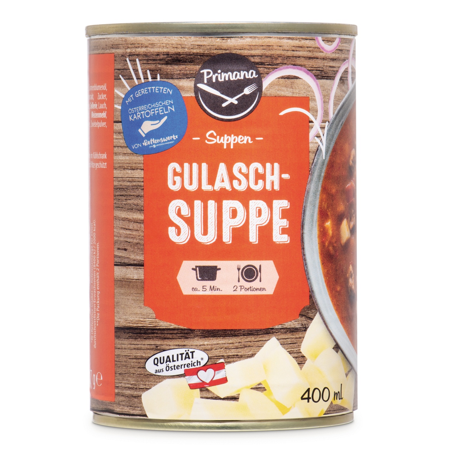 PRIMANA Gulaschsuppe in der Dose