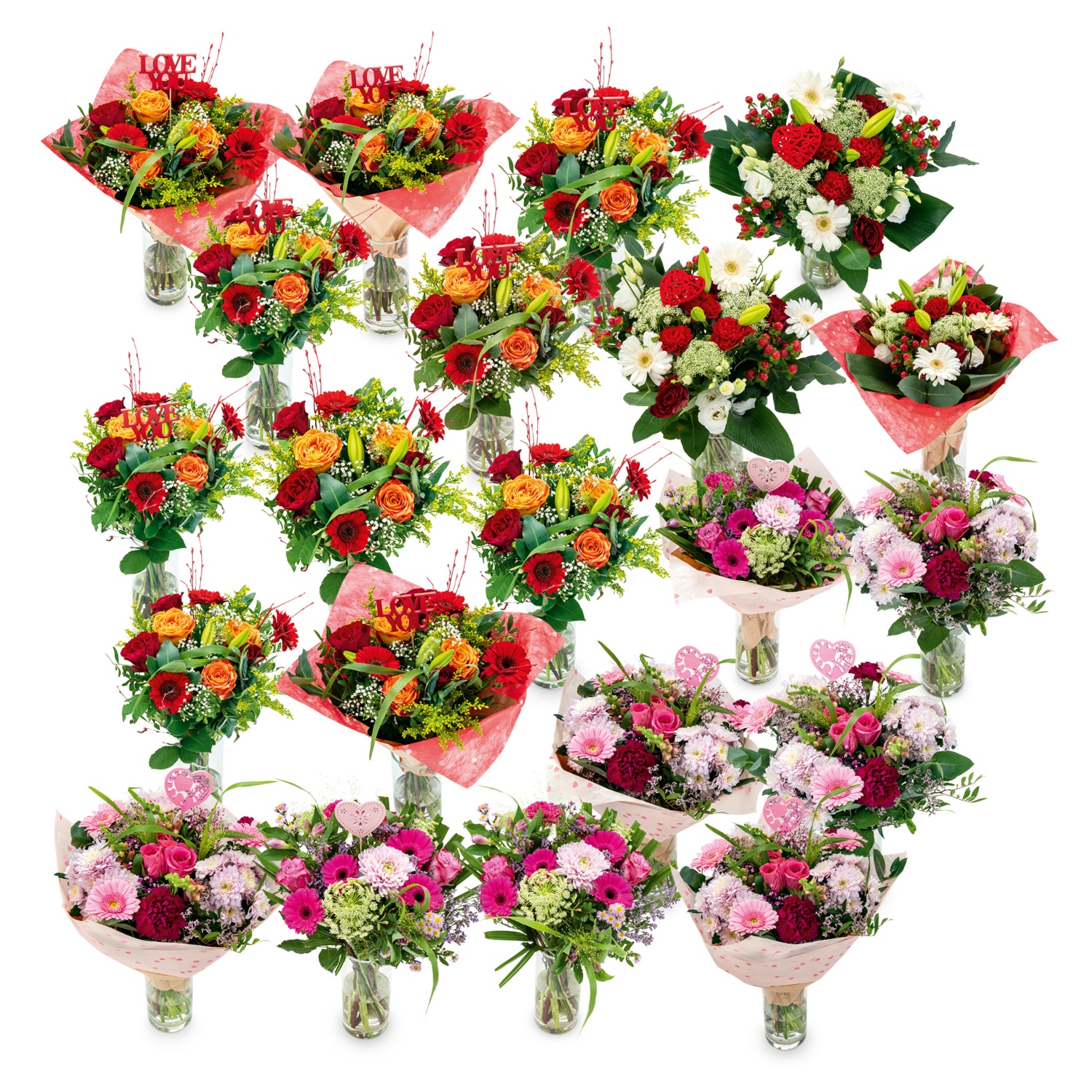 Valentinsstrauss Exklusiv