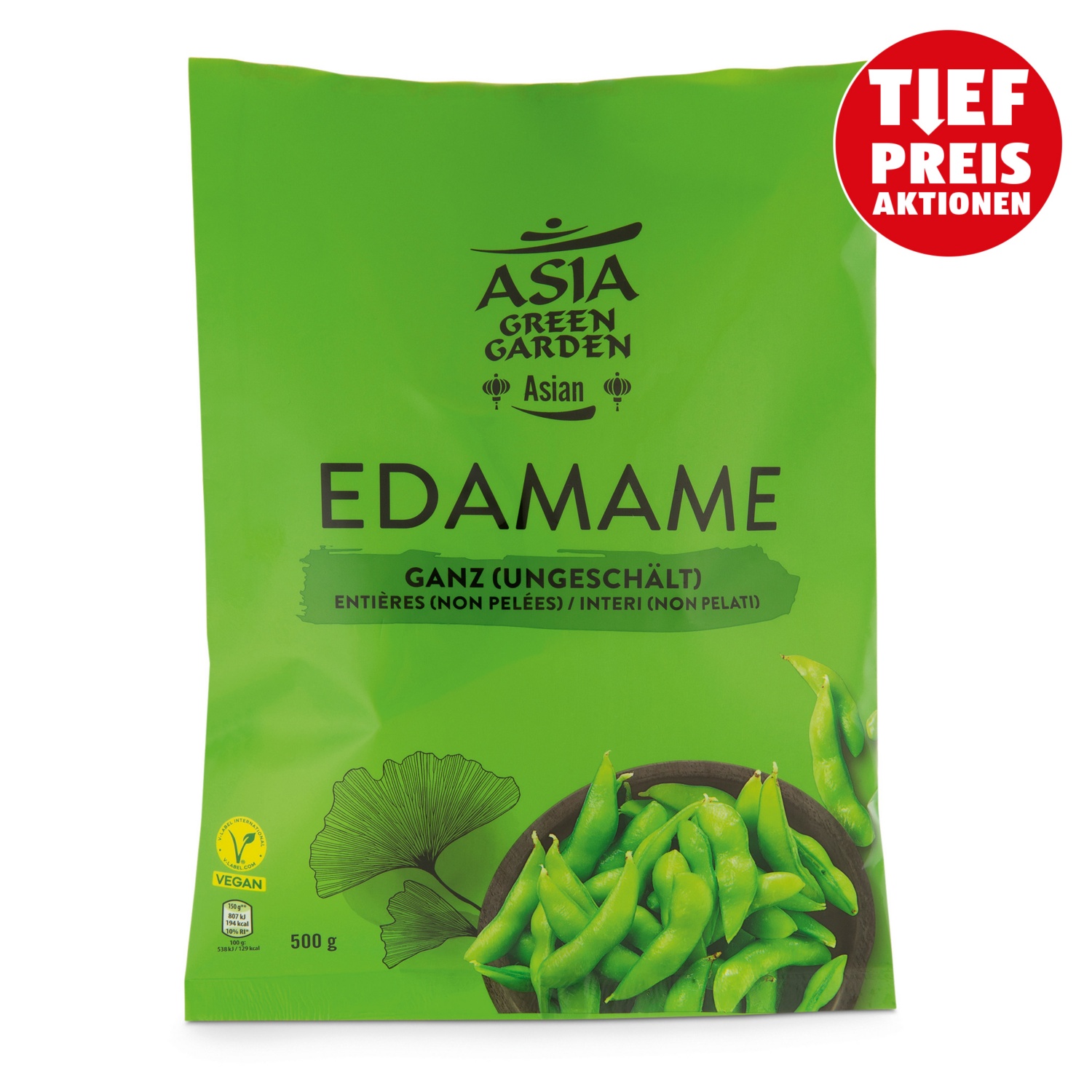 ASIA GREEN GARDEN Edamame, ungeschält