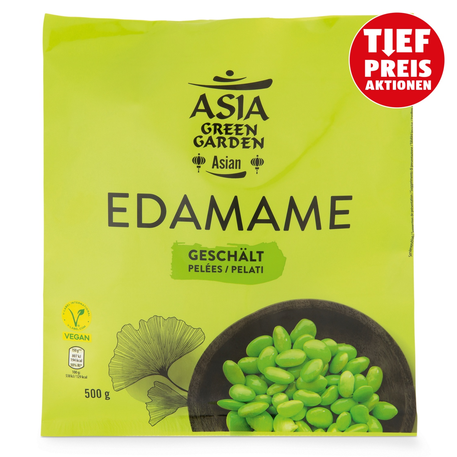 ASIA GREEN GARDEN Edamame, geschält