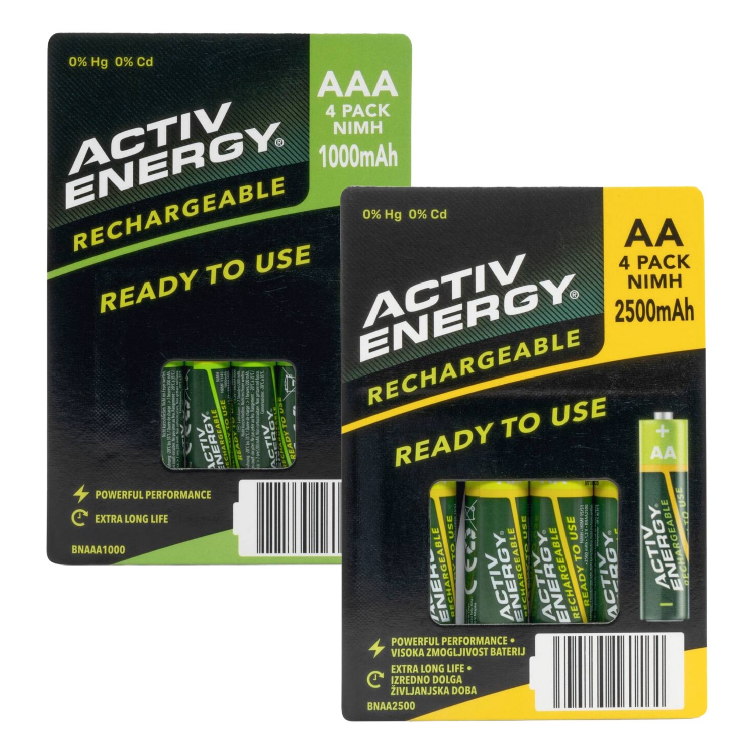 ACTIV ENERGY Polnilne baterije