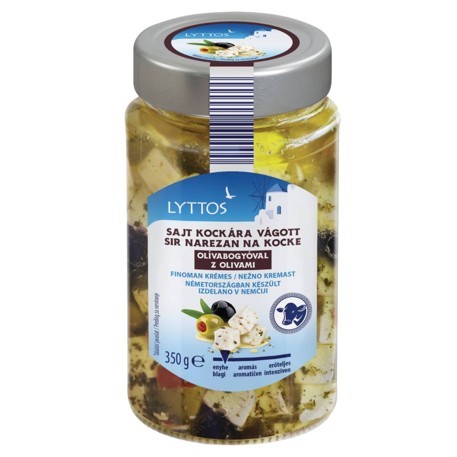 MILFINA Pastirski sir v olju, z olivami