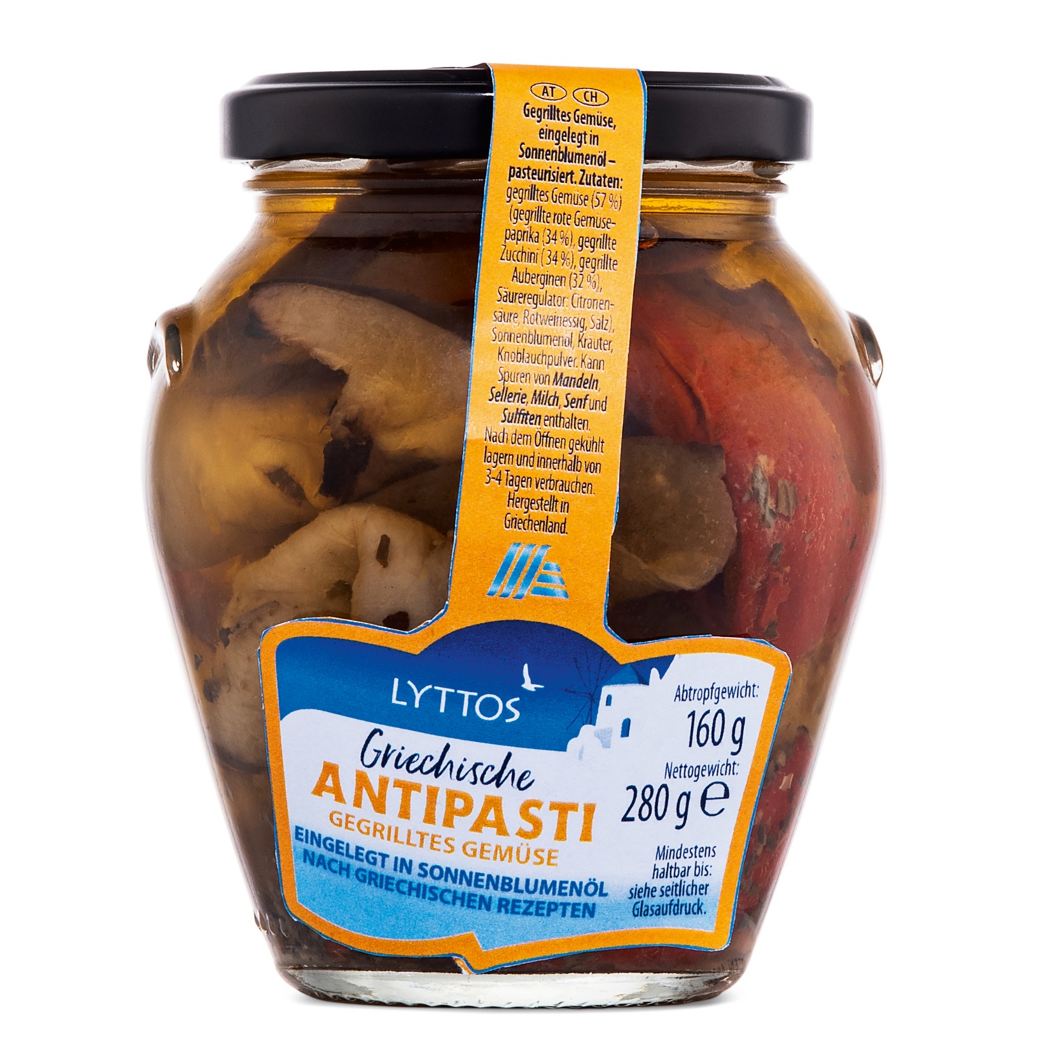 LYTTOS Antipasti greci, verdure grigliare